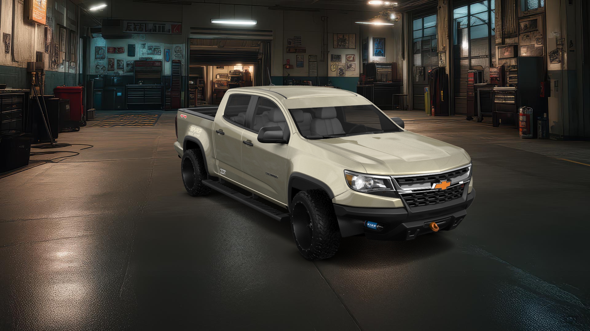 Chevrolet Colorado Crew Cab 4 Door pickup truck 2015 tuning