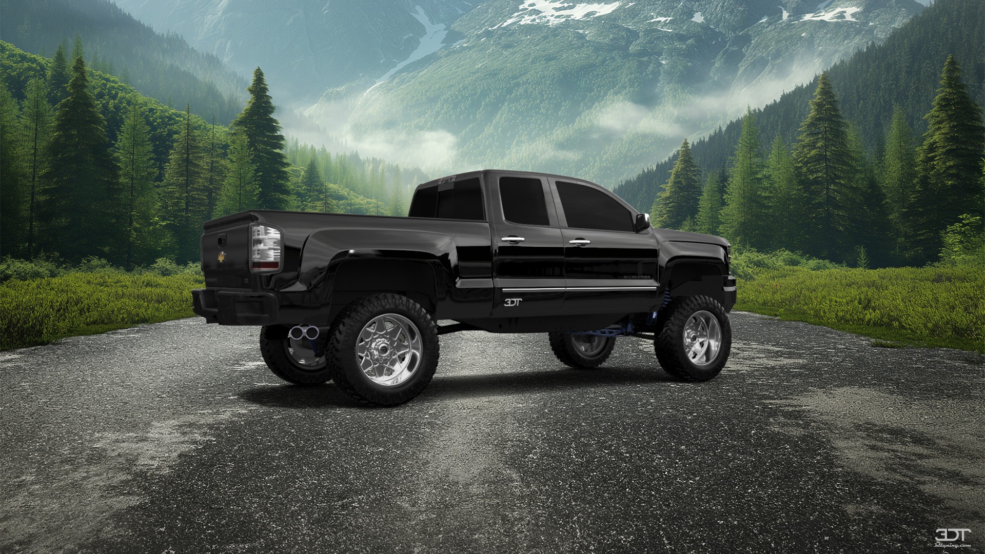 Chevrolet Silverado 1500 6.5 ft box 4 Door pickup truck 2014 Images