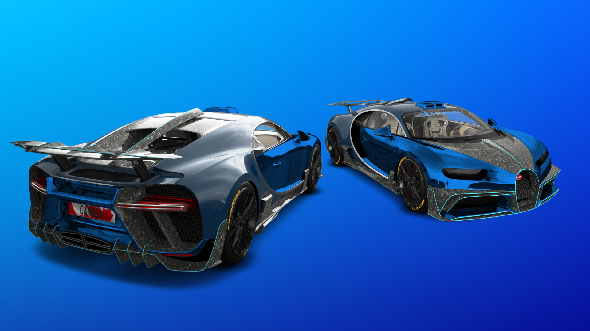 Bugatti Chiron 2 Door Coupe 2016