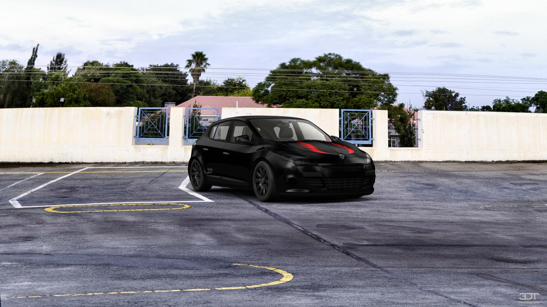 Renault Megane 5 Door Hatchback 2011 tuning