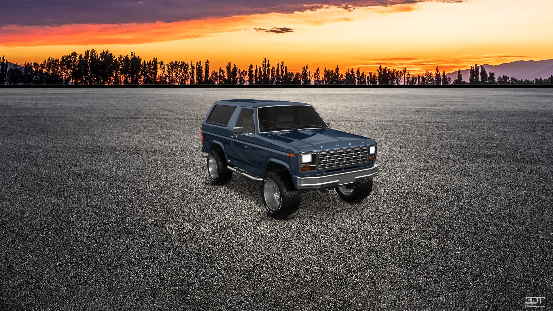 Ford Bronco 3 Door SUV 1980