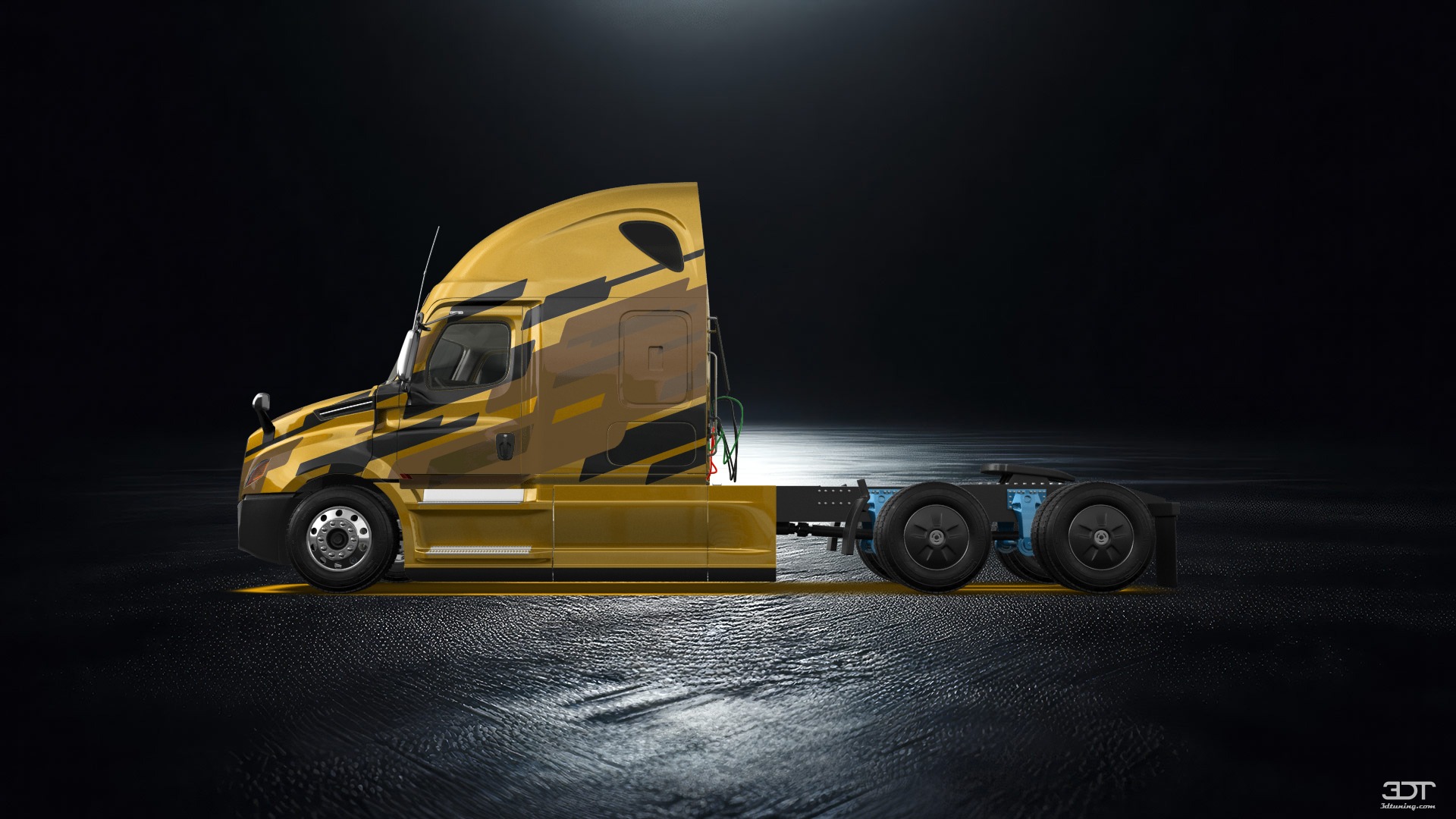 Freightliner Cascadia Sleeper Cab Truck 2018 tuning