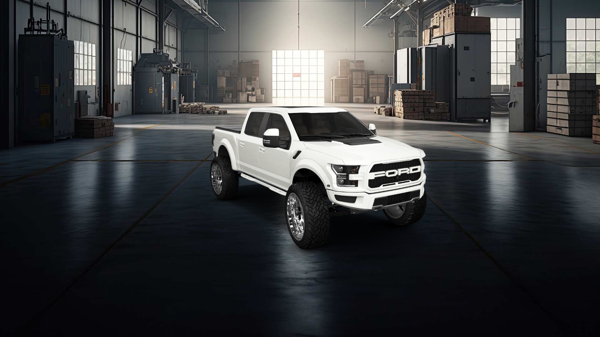Ford F-150 Raptor 4 Door pickup truck 2017