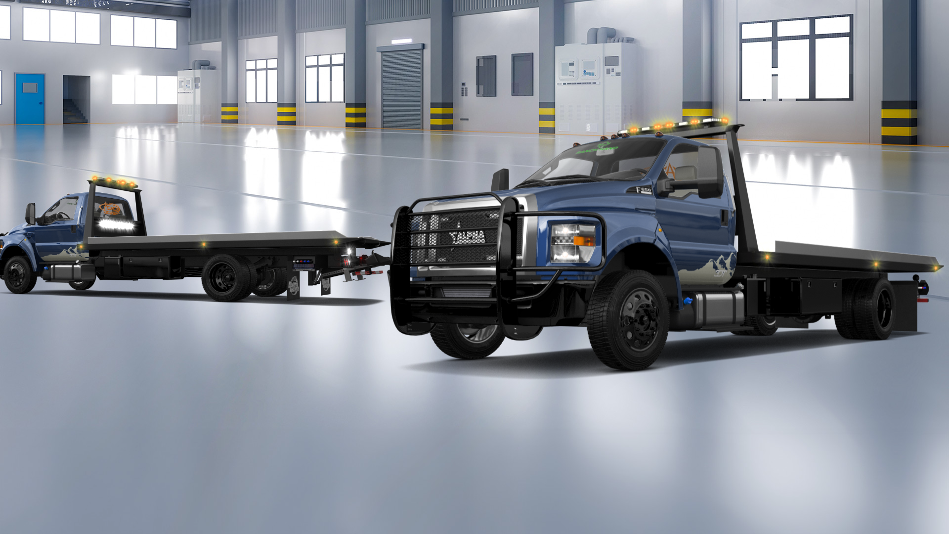 Ford F-650 Tow Truck Pickup 2016