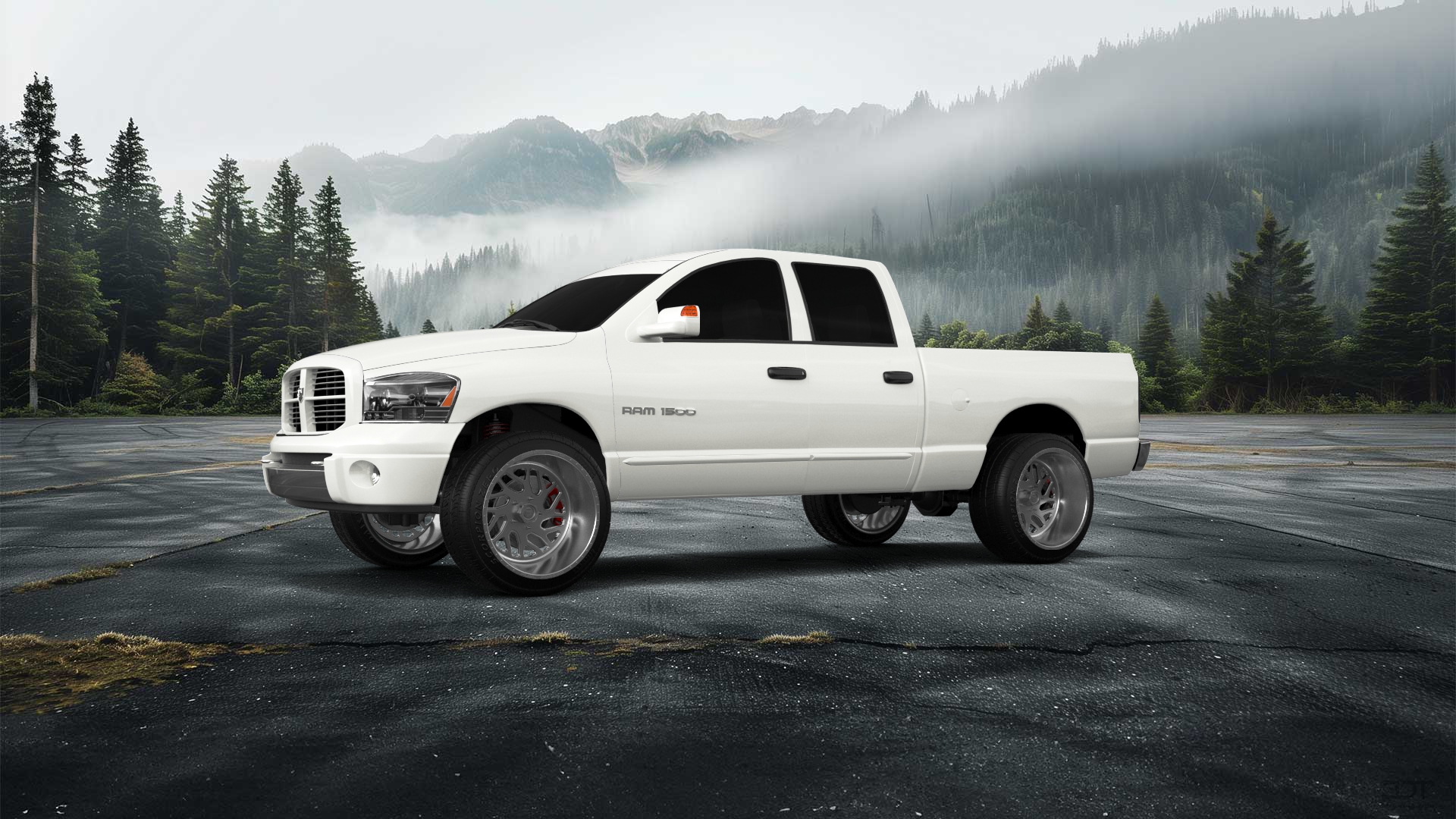 Dodge Ram 1500 Quad-Cab 4 Door pickup truck 2006 tuning