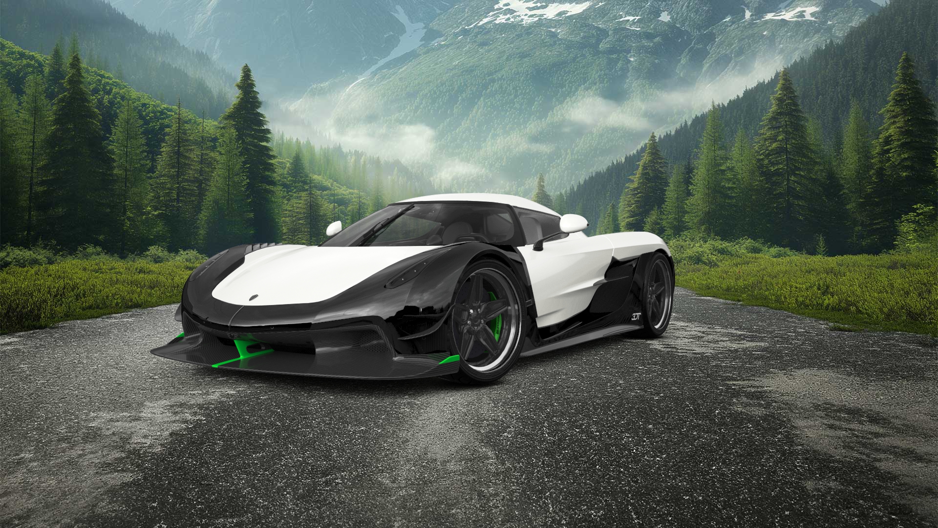 Koenigsegg Jesko 2 door targa top 2020