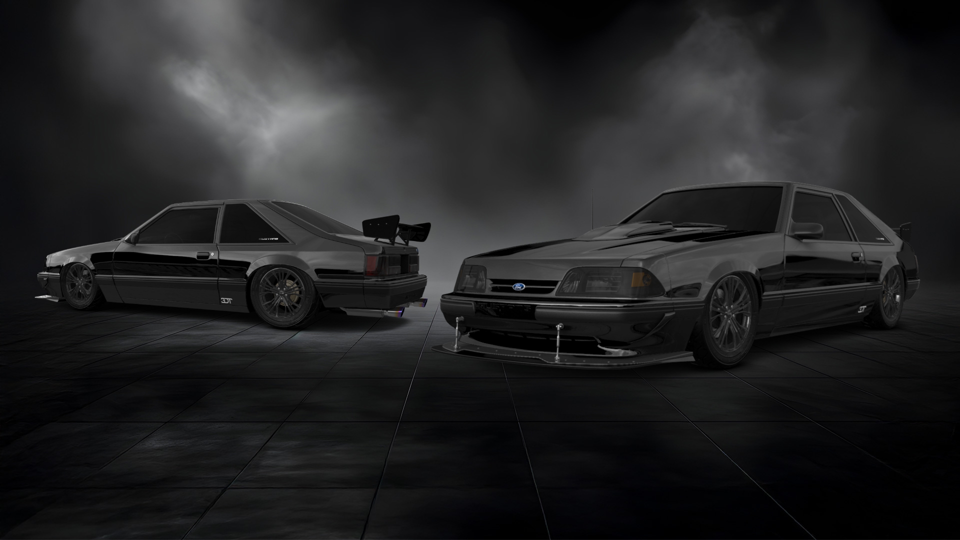 Ford Mustang 3 Door Hatchback 1988 tuning