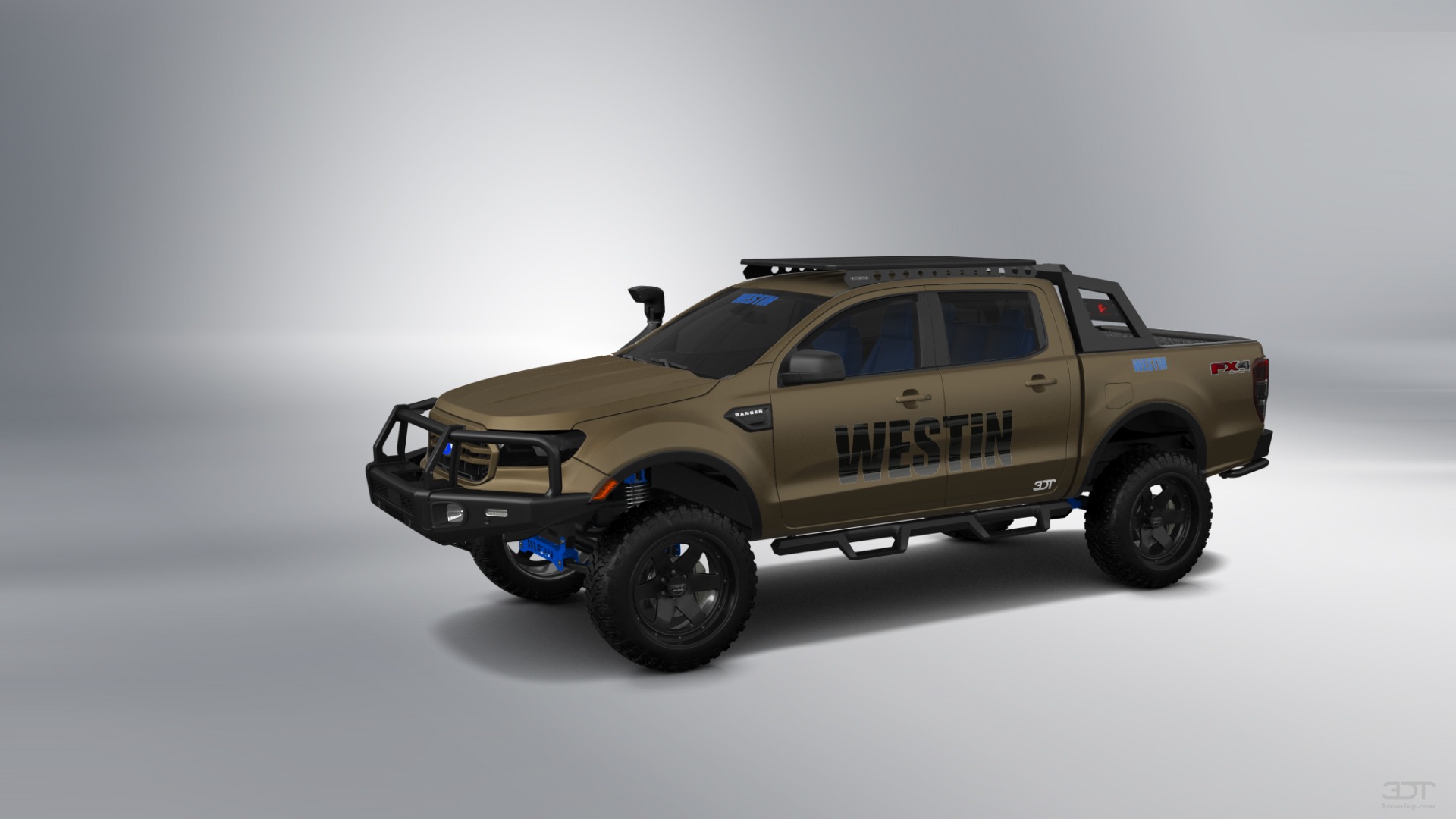 Ford Ranger 4 Door pickup truck 2019 tuning