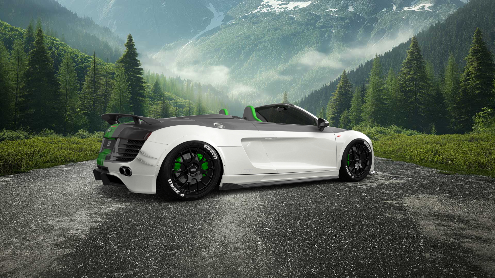 Audi R8 Spyder 2 Door Convertible 2008 Images