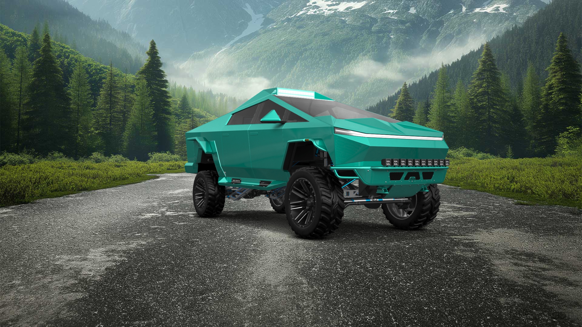 Tesla Cybertruck Truck 2021 tuning