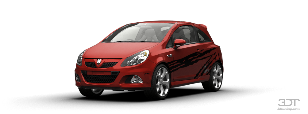 Tuning Vauxhall Corsa 3door Hatchback 2007