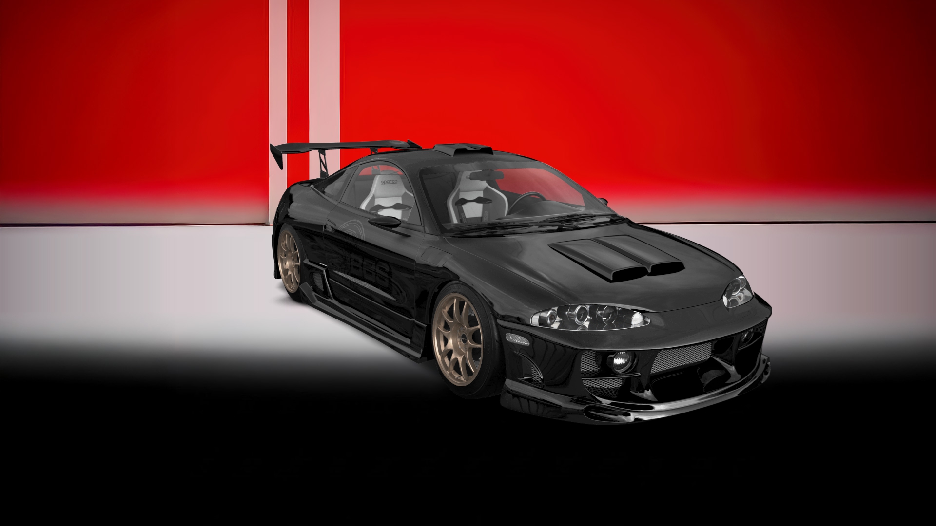 Mitsubishi Eclipse GSX Coupe 1995 tuning