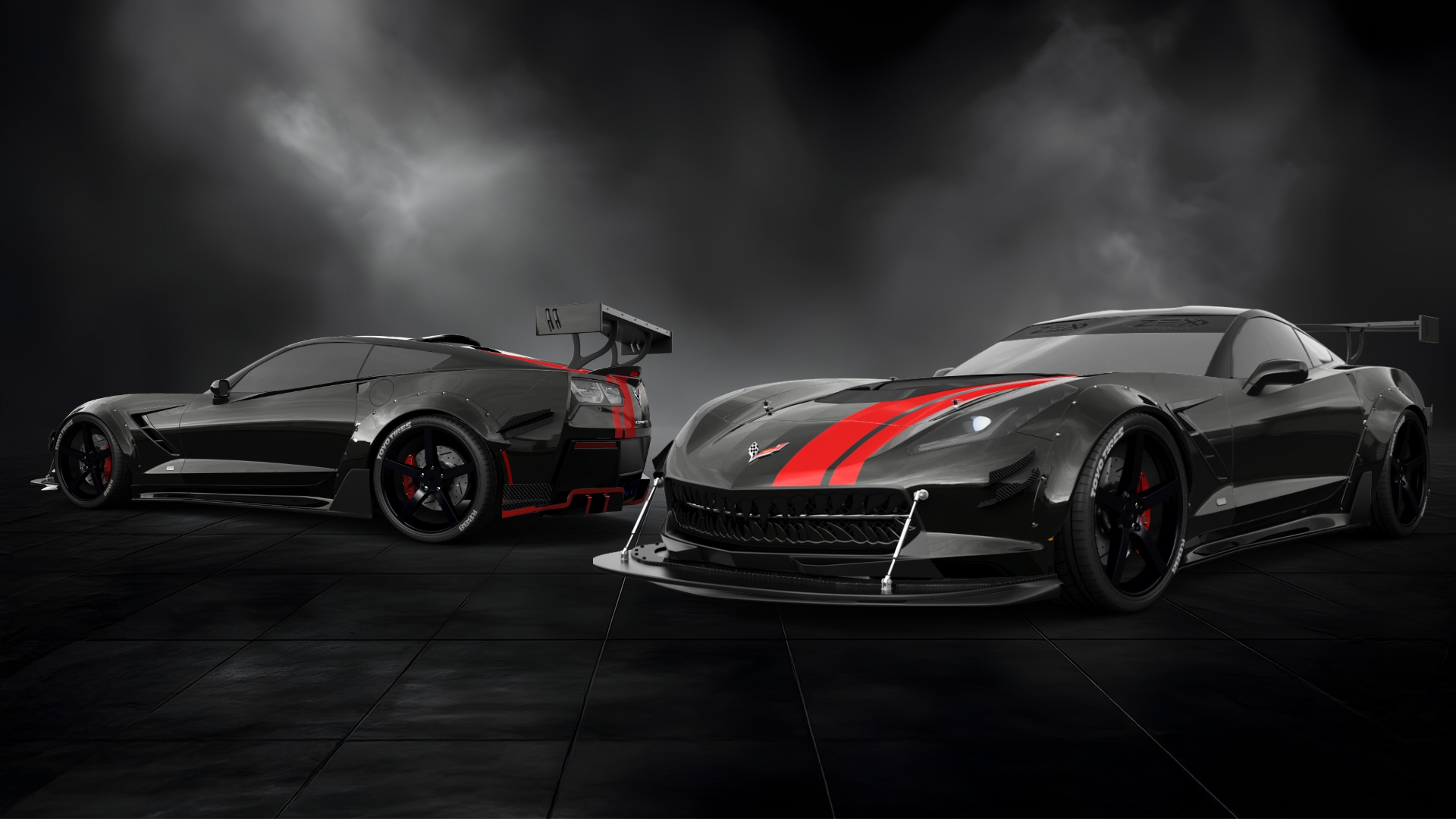 Chevrolet Corvette C7 2 Door Coupe 2015 tuning