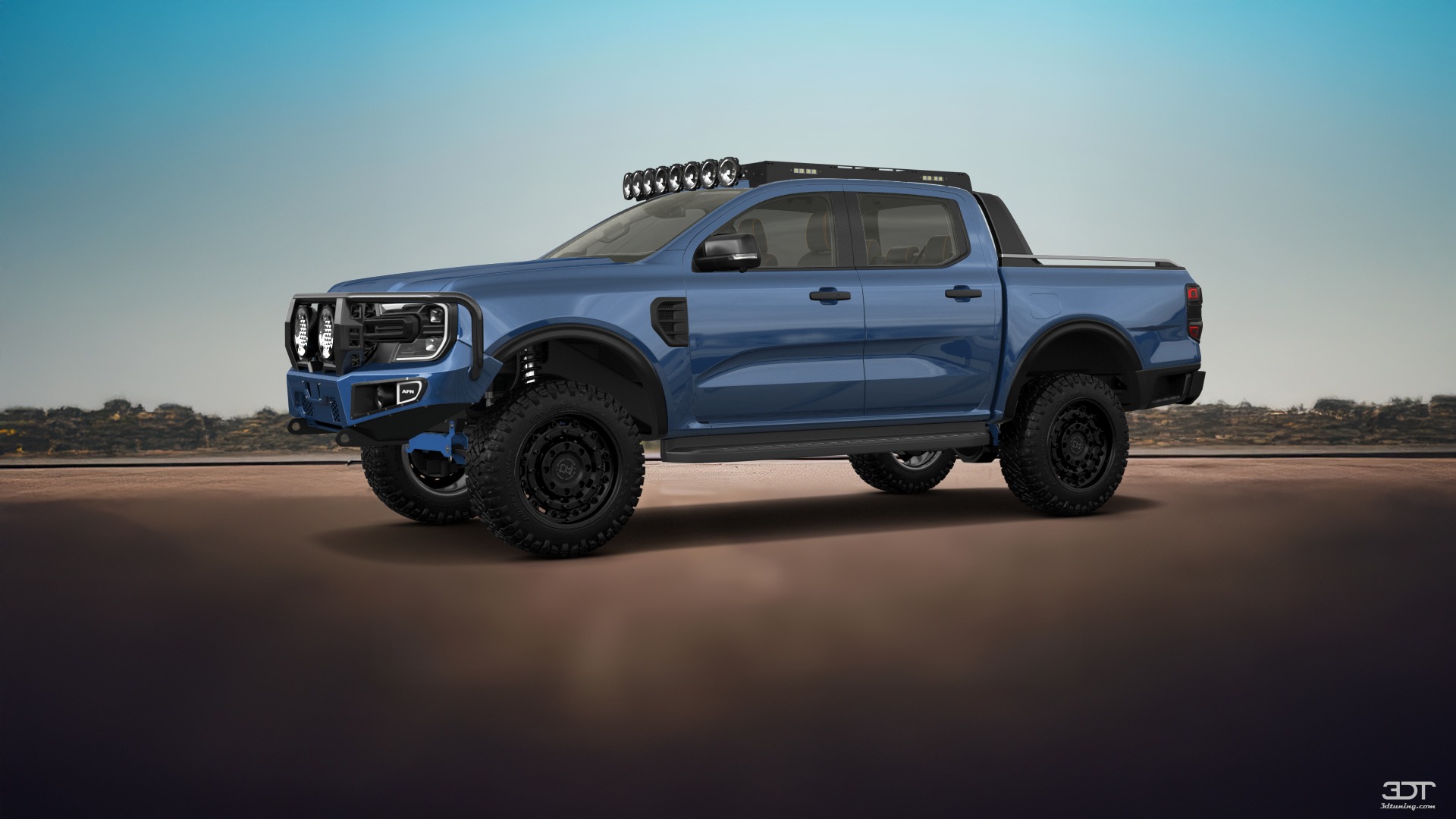 Ford Ranger 4 Door pickup truck 2022 tuning