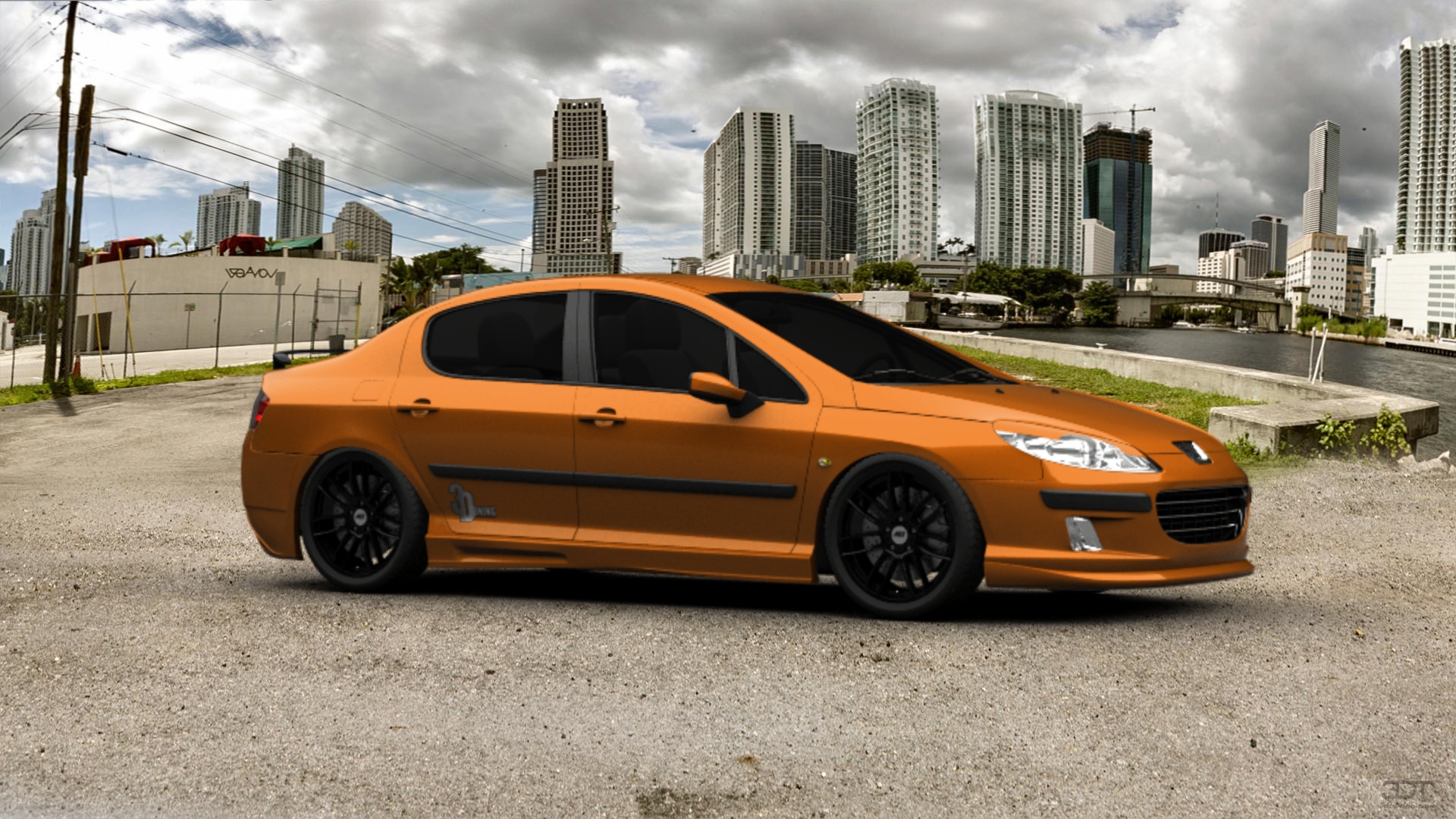 Peugeot 407 Sedan Sedan 2004 tuning