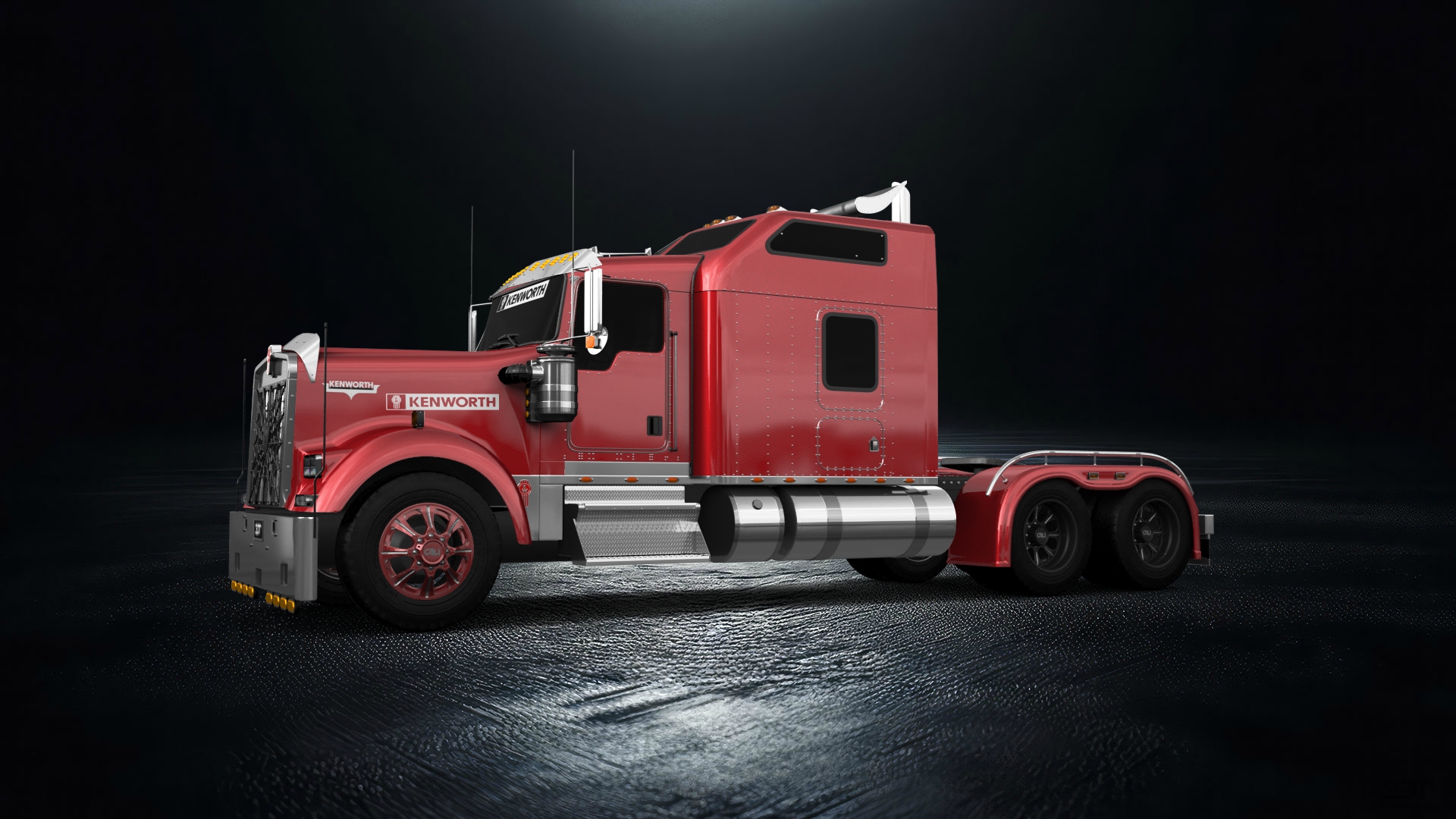 Kenworth W900 Sleeper Cab Truck 2015