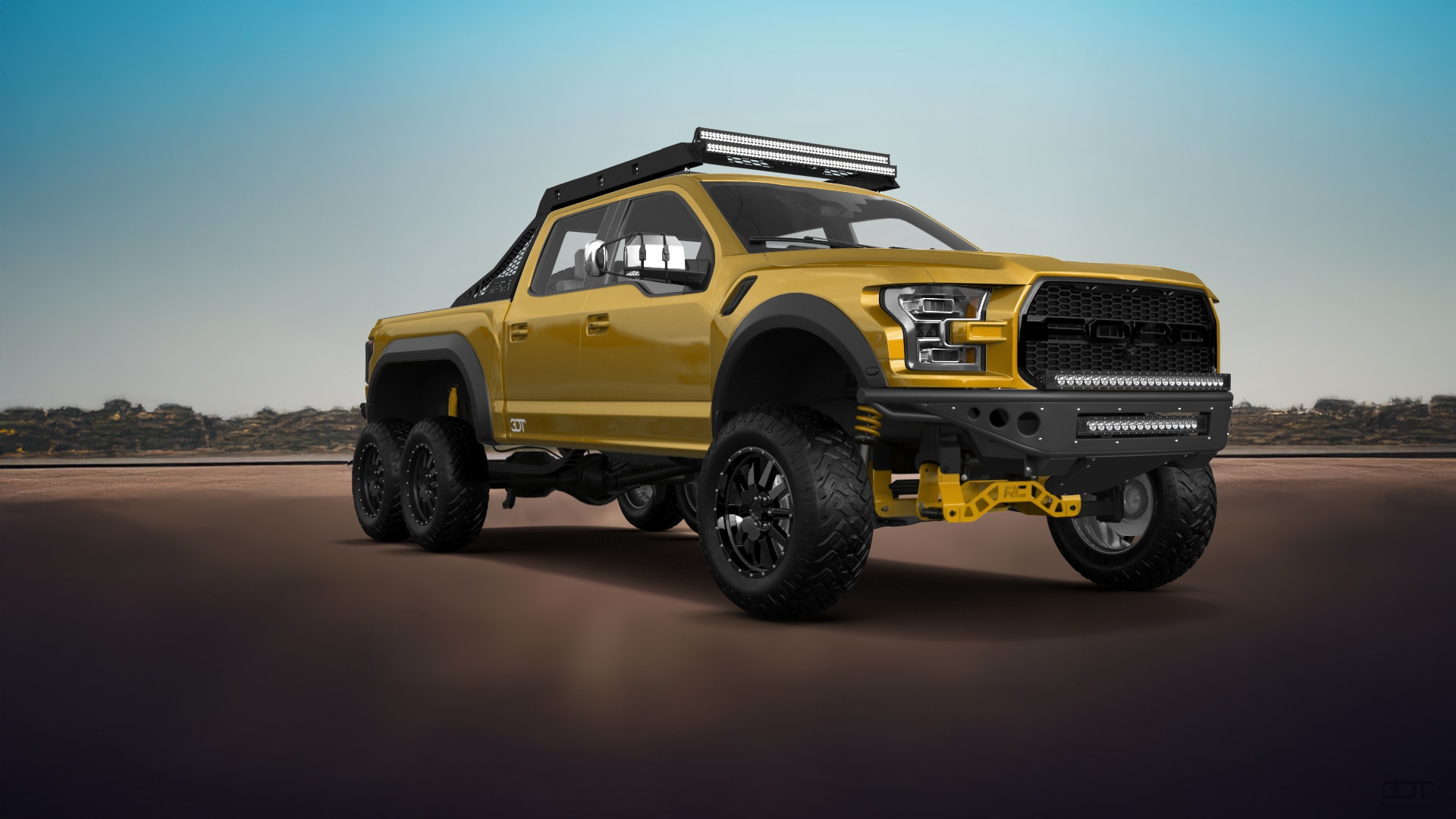 Ford Hennessey VelociRaptor 6x6 Truck 2017 tuning