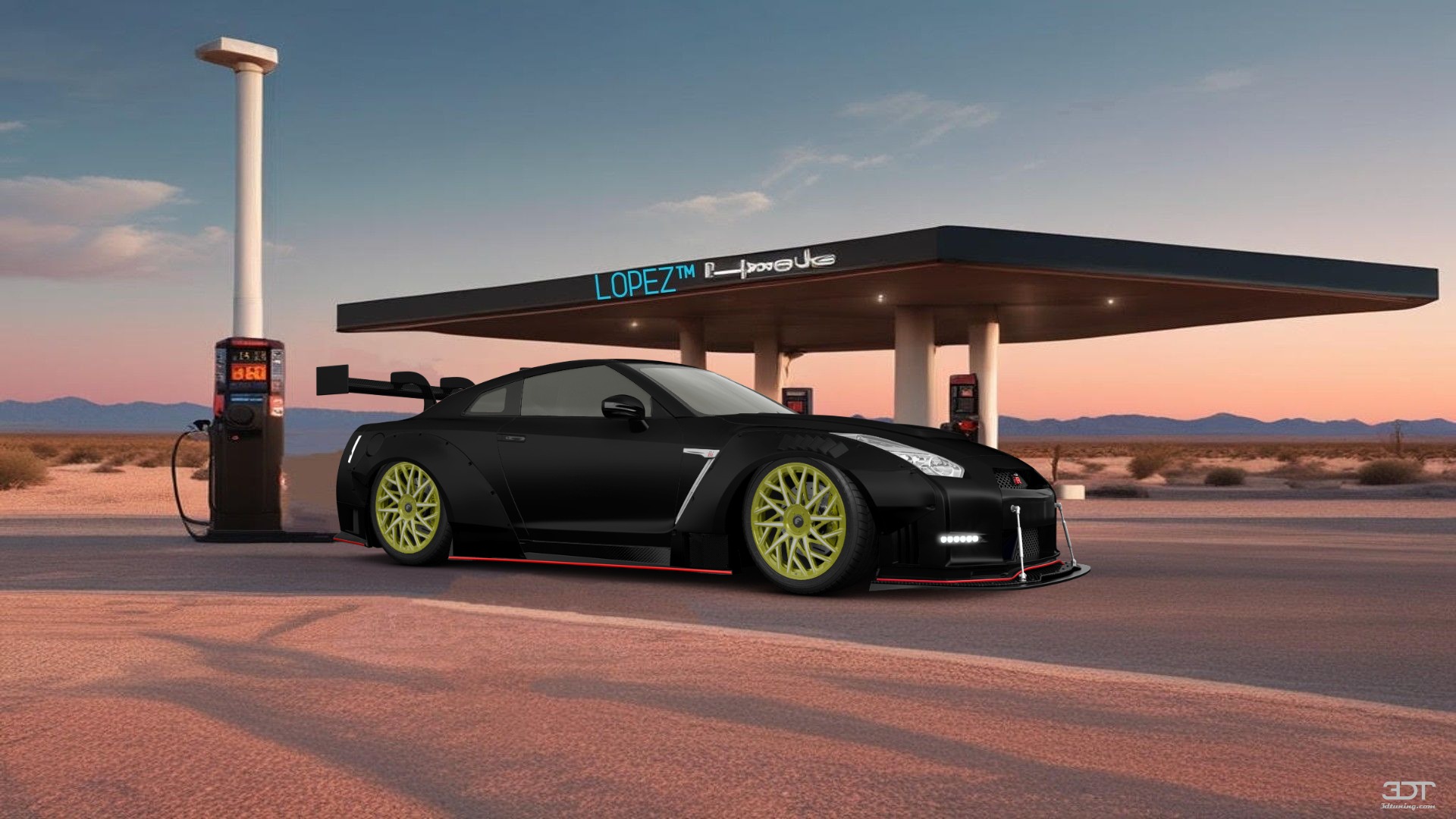 Nissan GT-R 2 Door Coupe 2010 tuning