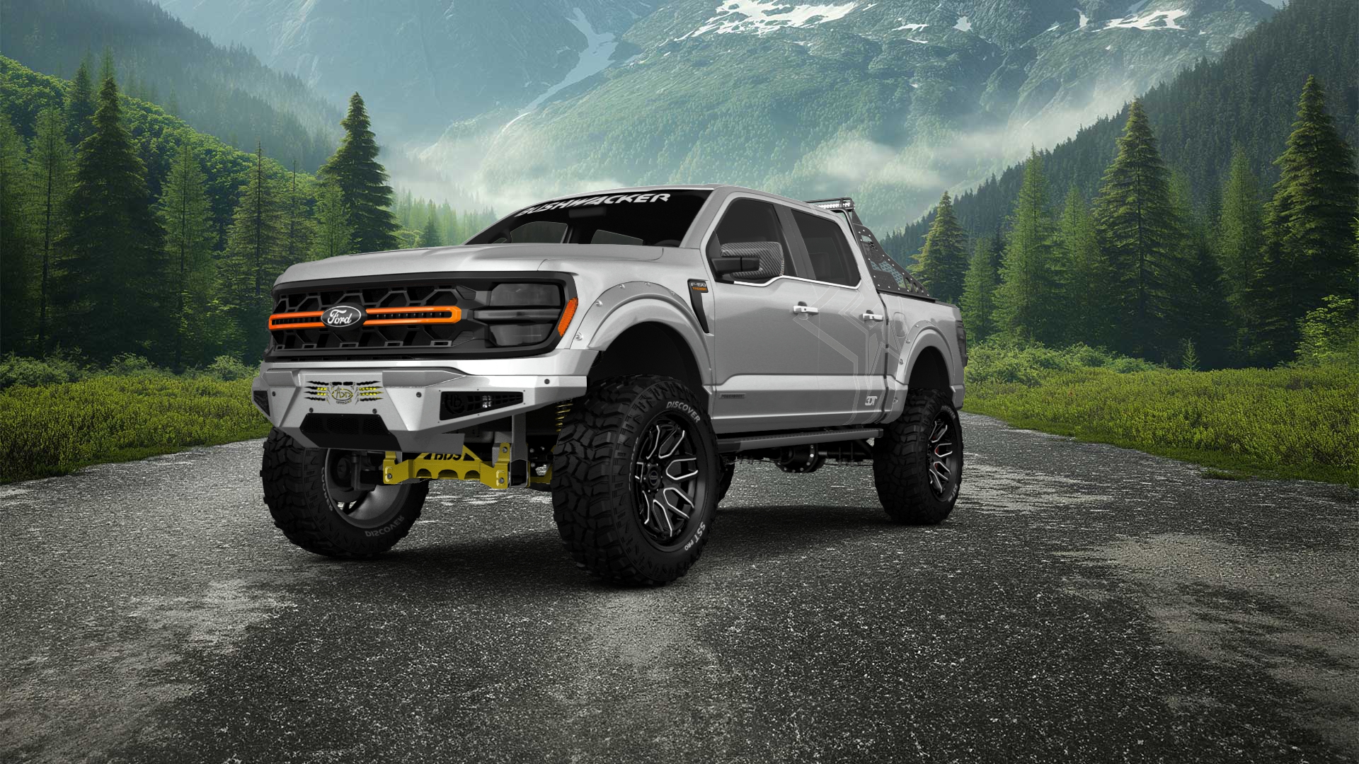 Ford F-150 SuperCrew 4 Door pickup truck 2024 Images