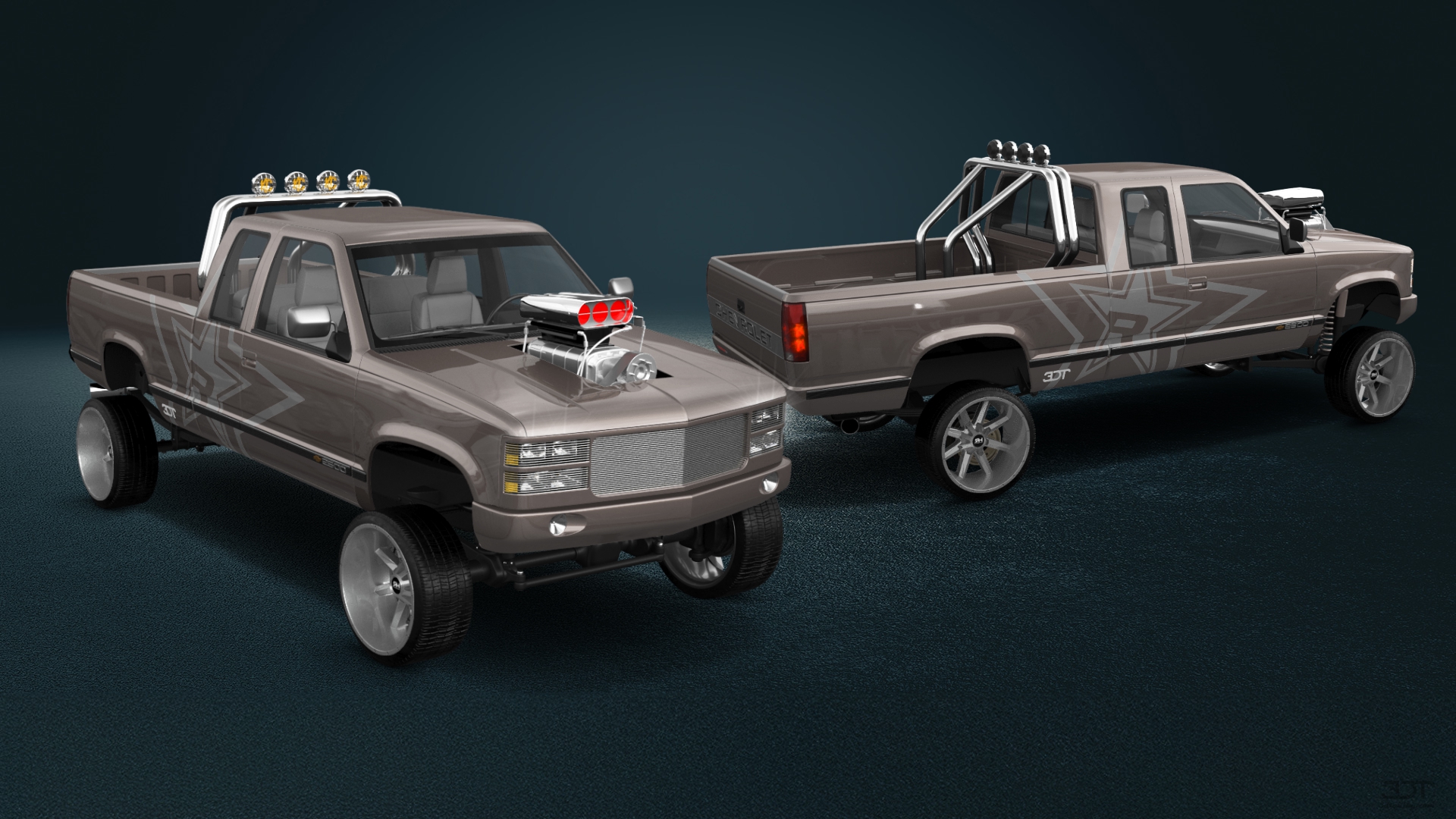 Chevrolet K2500 Extended Cab Pickup 1989 tuning