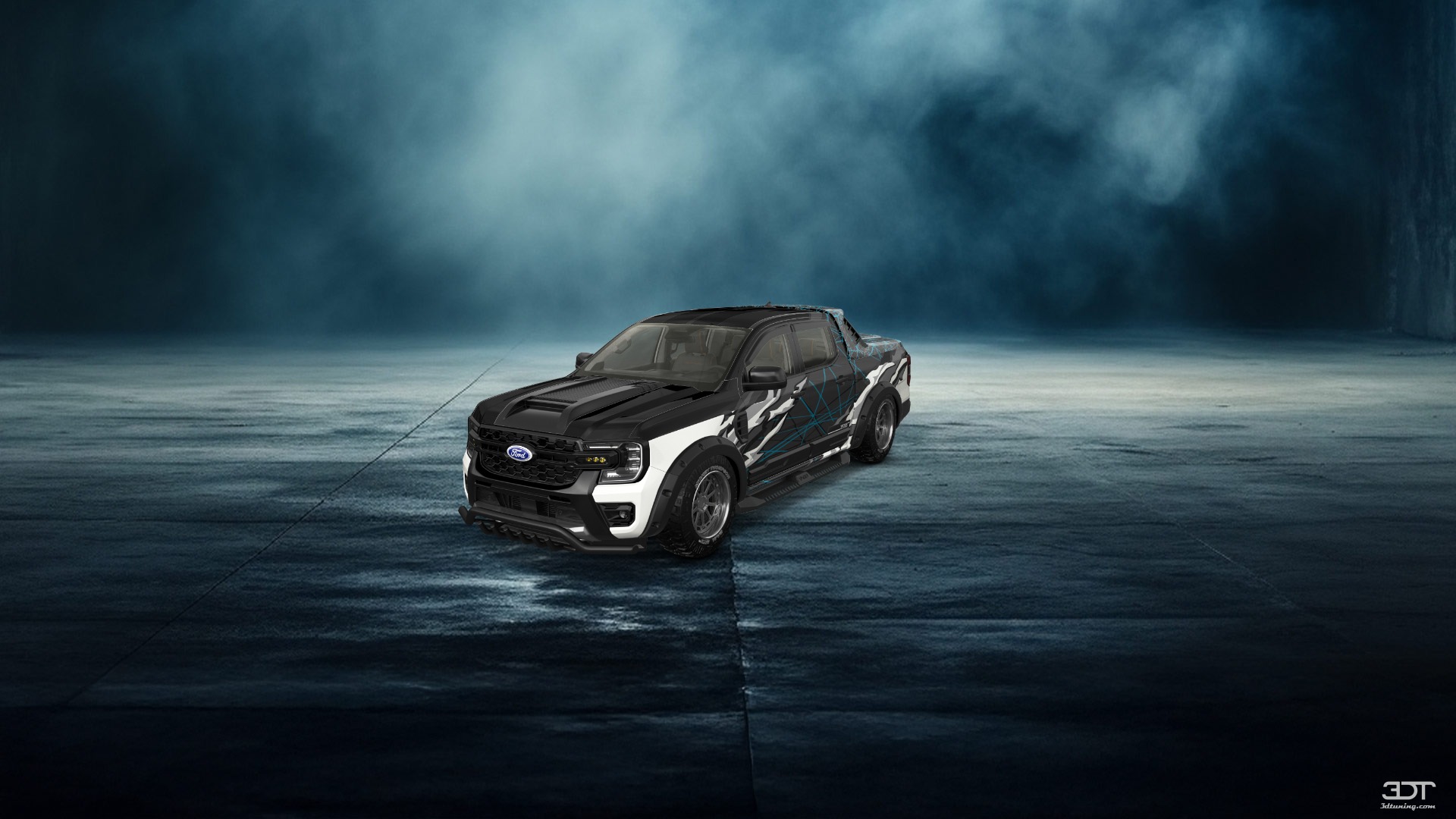 Ford Ranger 4 Door pickup truck 2022 tuning