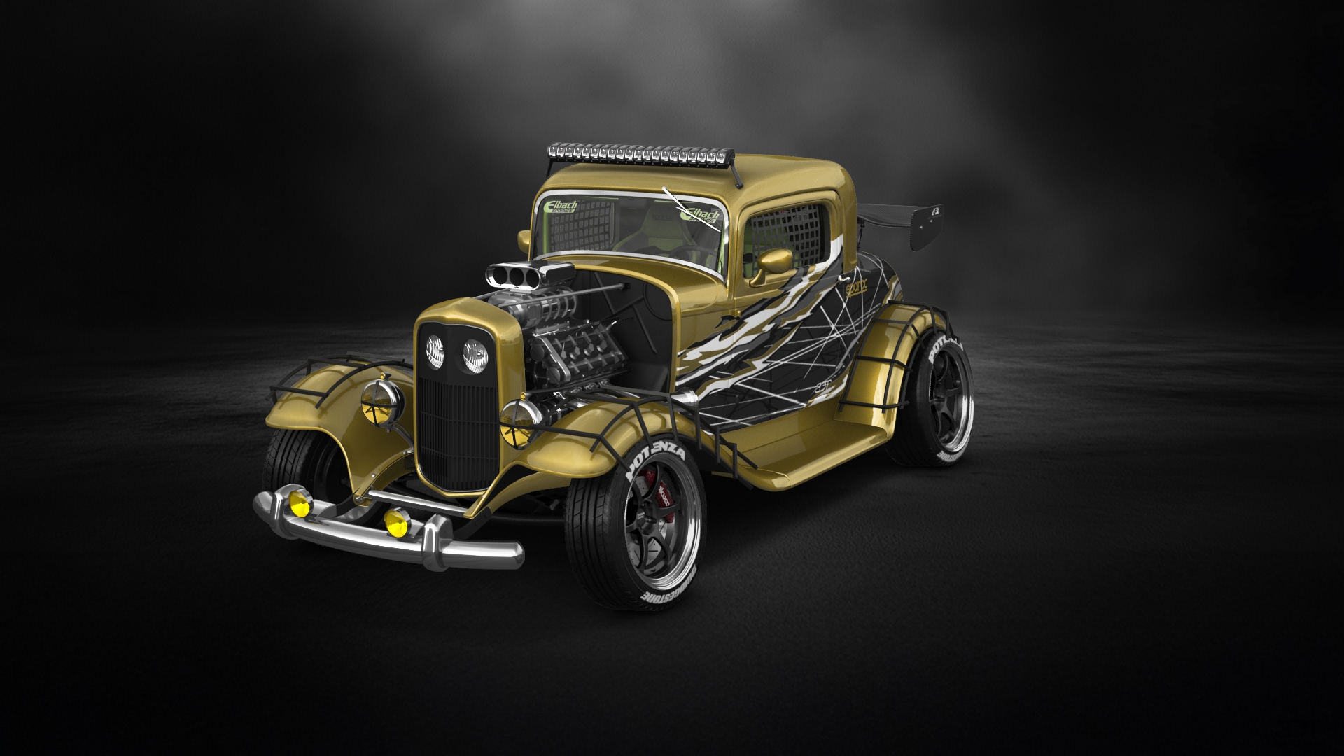 Ford Model B Deluxe 2 Door Coupe 1932 tuning