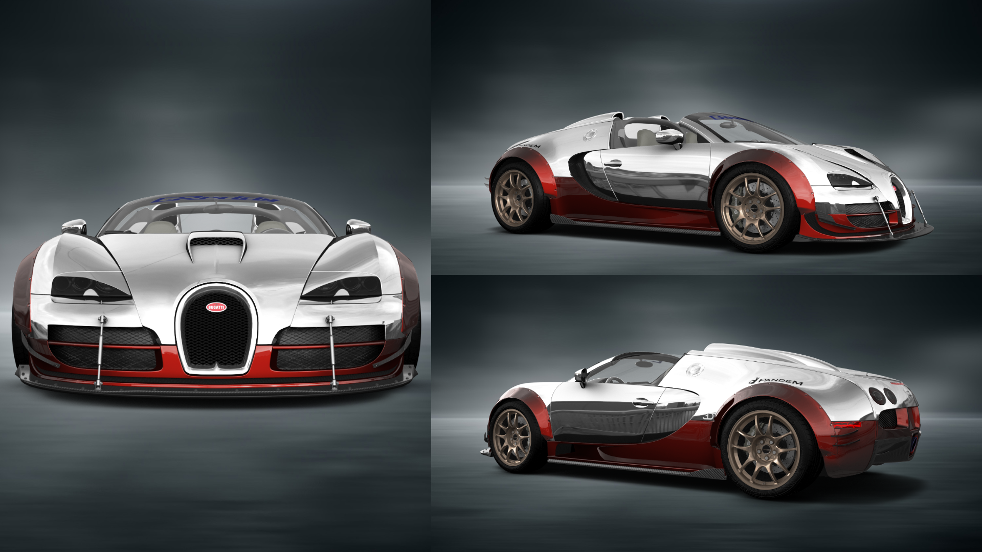 Bugatti Veyron 16.4 Grand Sport Vitesse 2 door targa top 2012 tuning