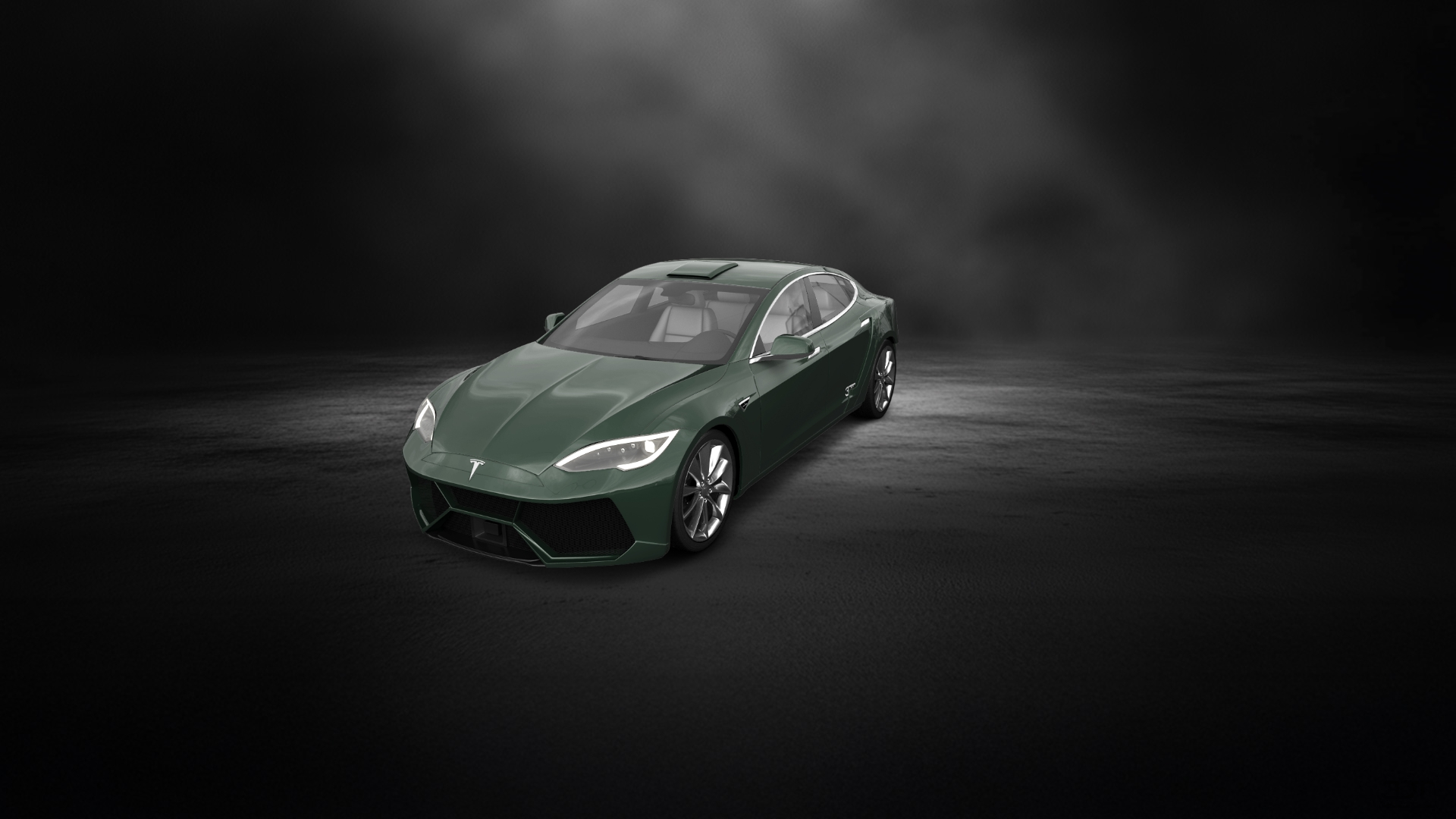 Tesla Model S 5 Door Liftback 2013 tuning
