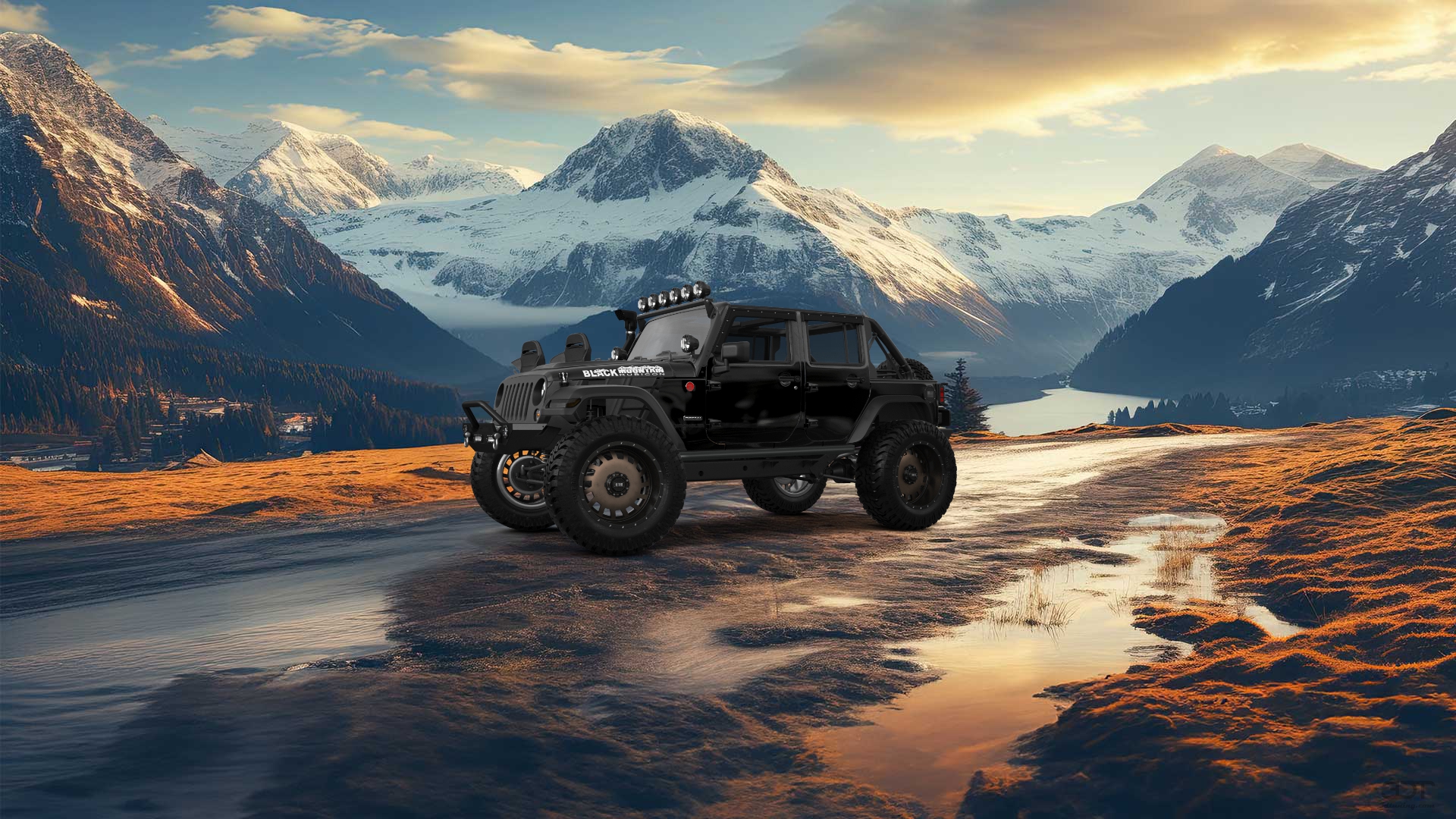 Jeep Wrangler Unlimited JK Rubicon Recon 4 Door SUV 2017 tuning