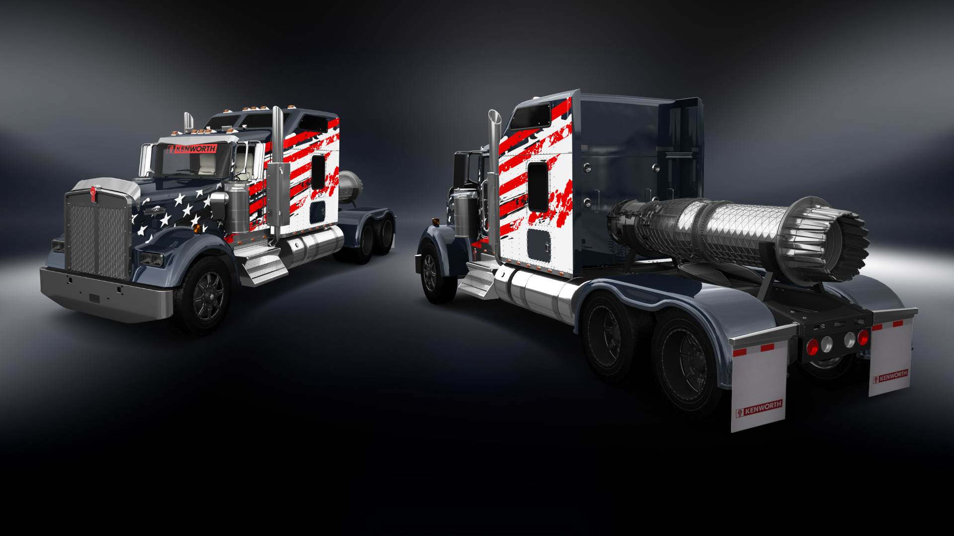 Kenworth W900 Sleeper Cab Truck 2015 tuning