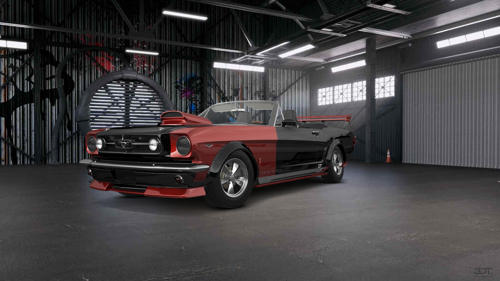 Ford Mustang challenge Convertible 3964