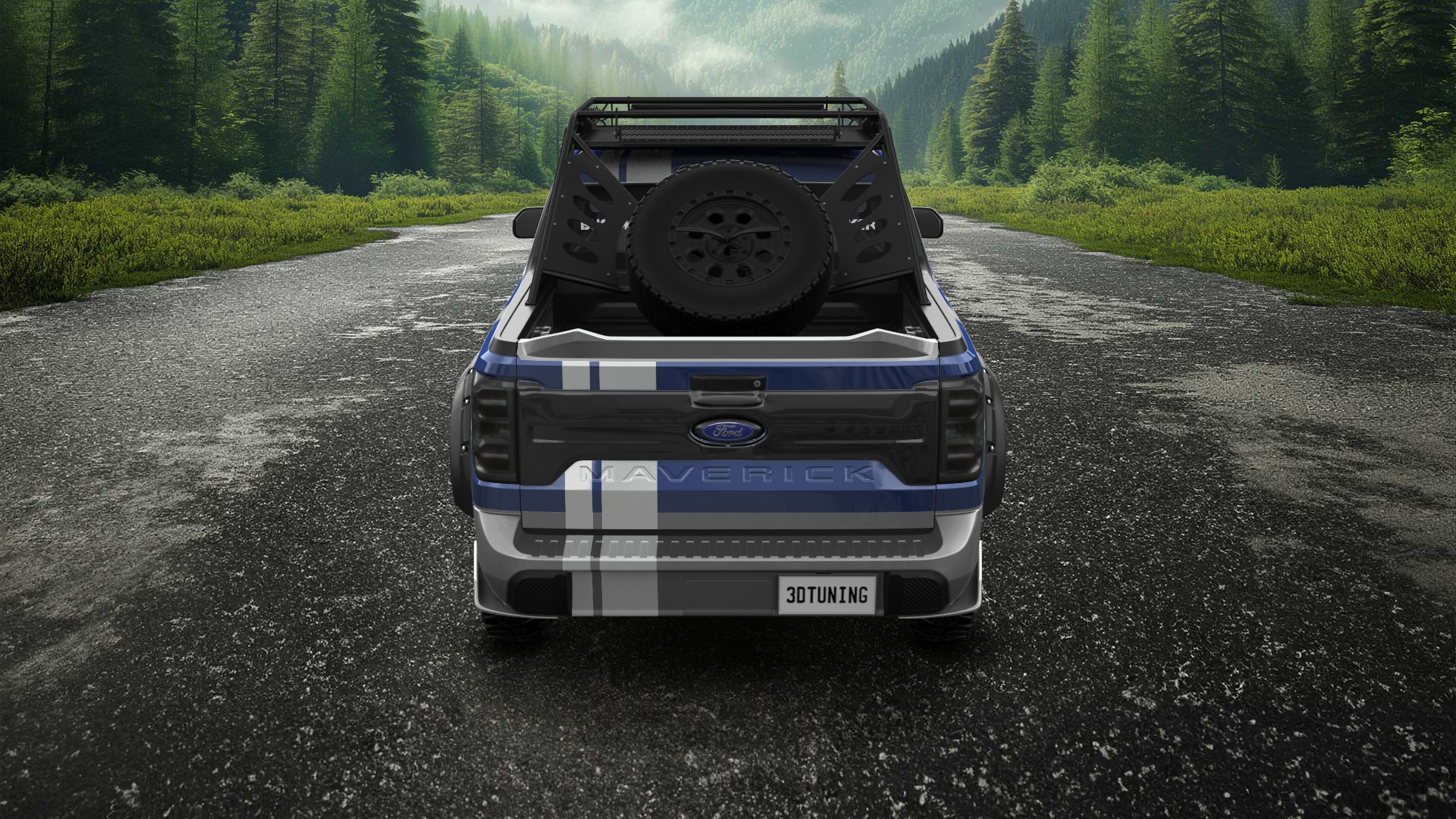 Ford Maverick 4 Door pickup truck 2022 tuning