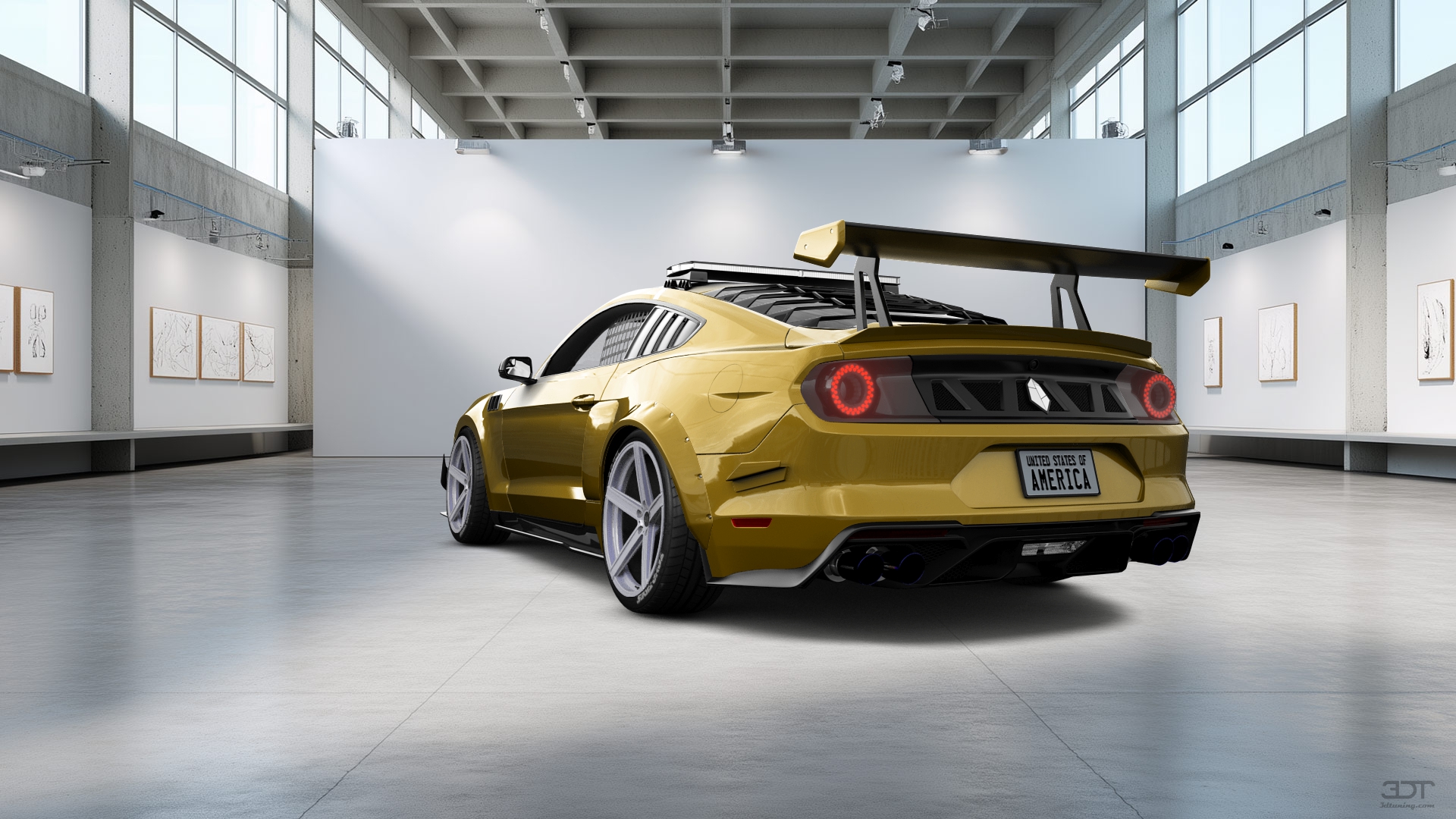 Ford Mustang Ecoboost 2 Door Coupe 2018 tuning