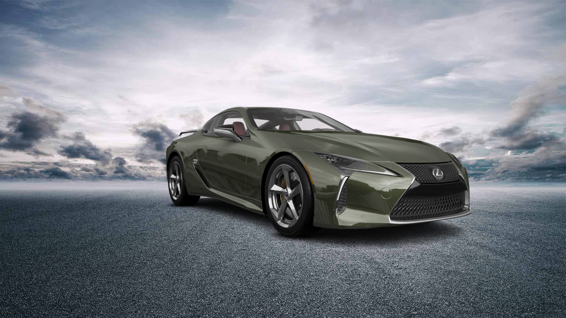 Lexus LC500 2 door fastback coupe 2017
