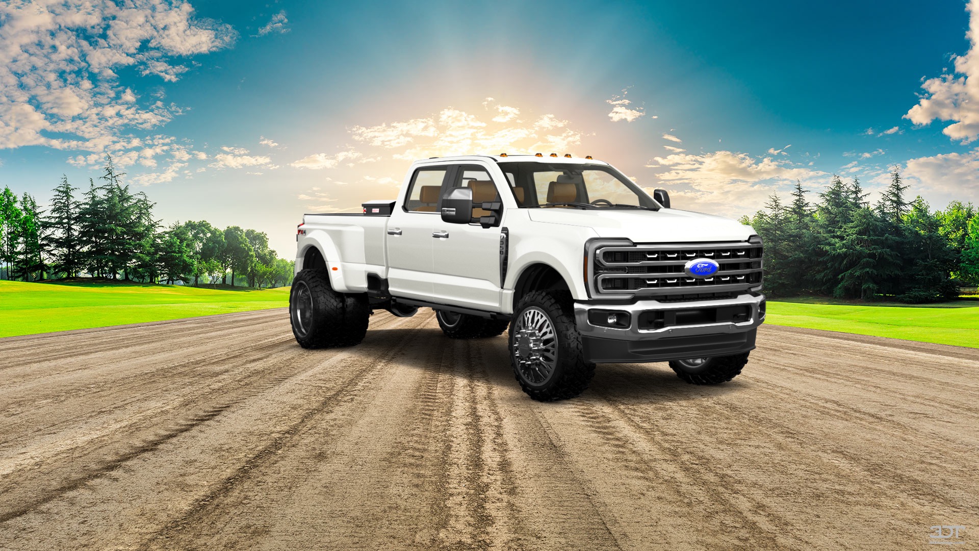 Ford F-350 DRW Crew Cab 4 Door pickup truck 2023 tuning