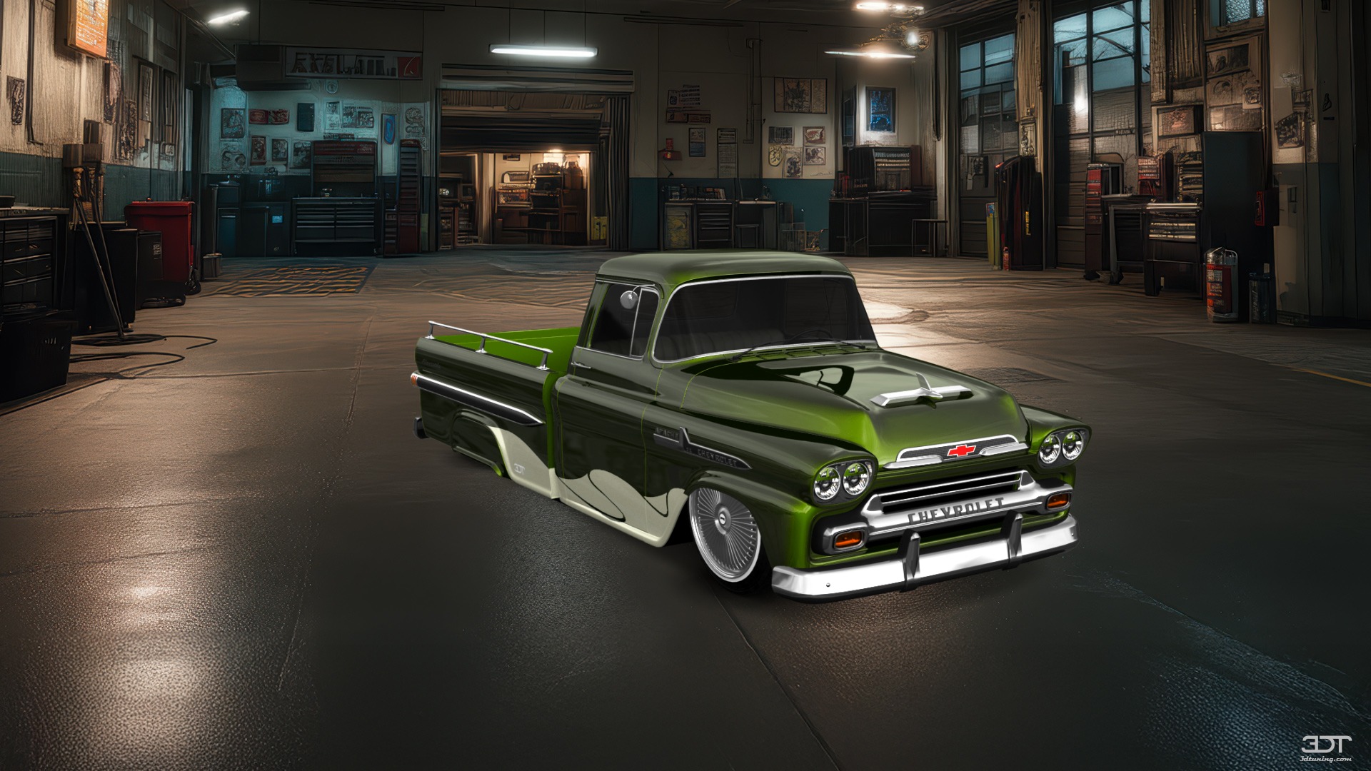 Chevrolet Apache 2 Door pickup truck 1958 tuning
