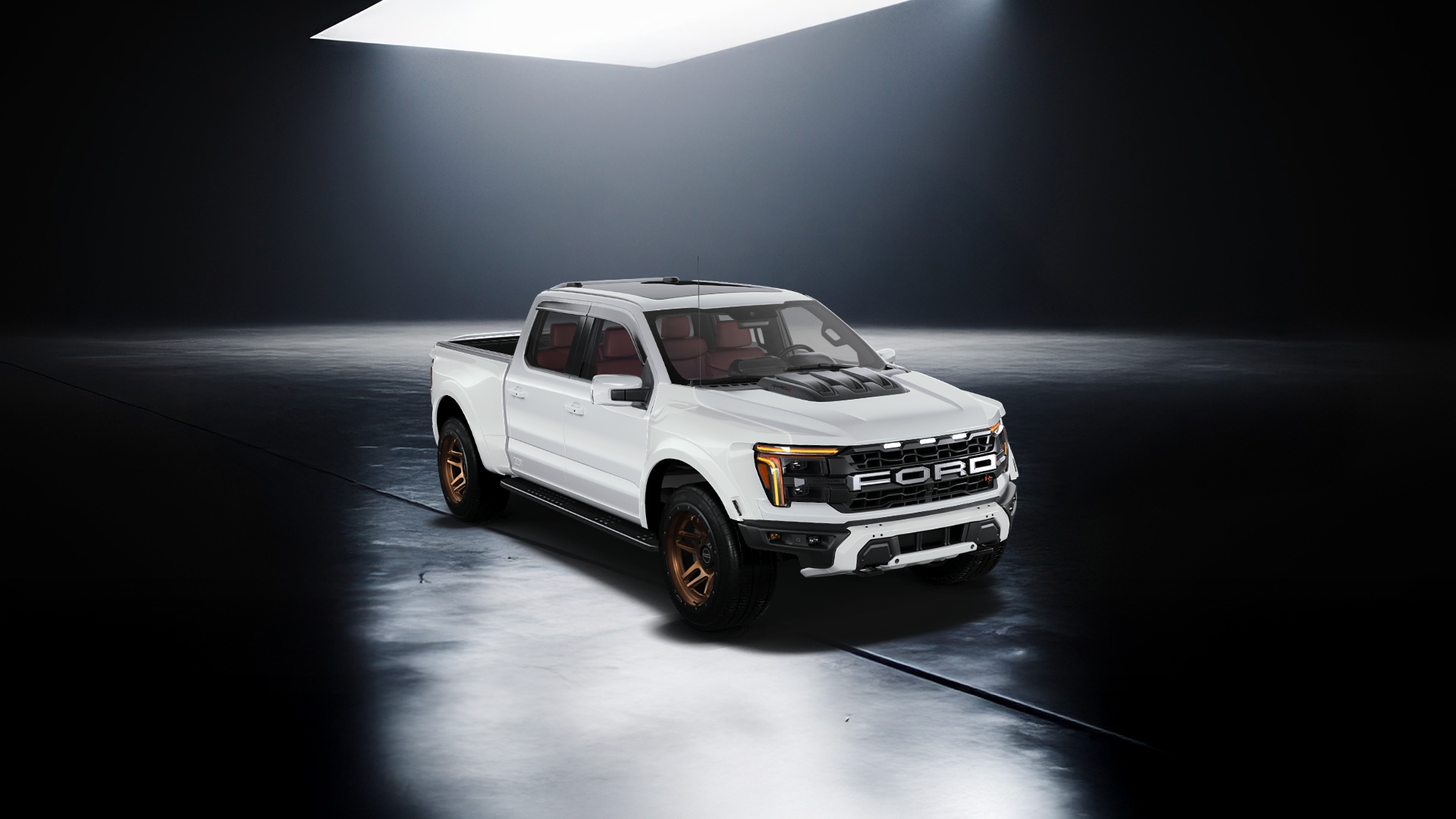 Ford F-150 Raptor 4 Door pickup truck 2024 tuning