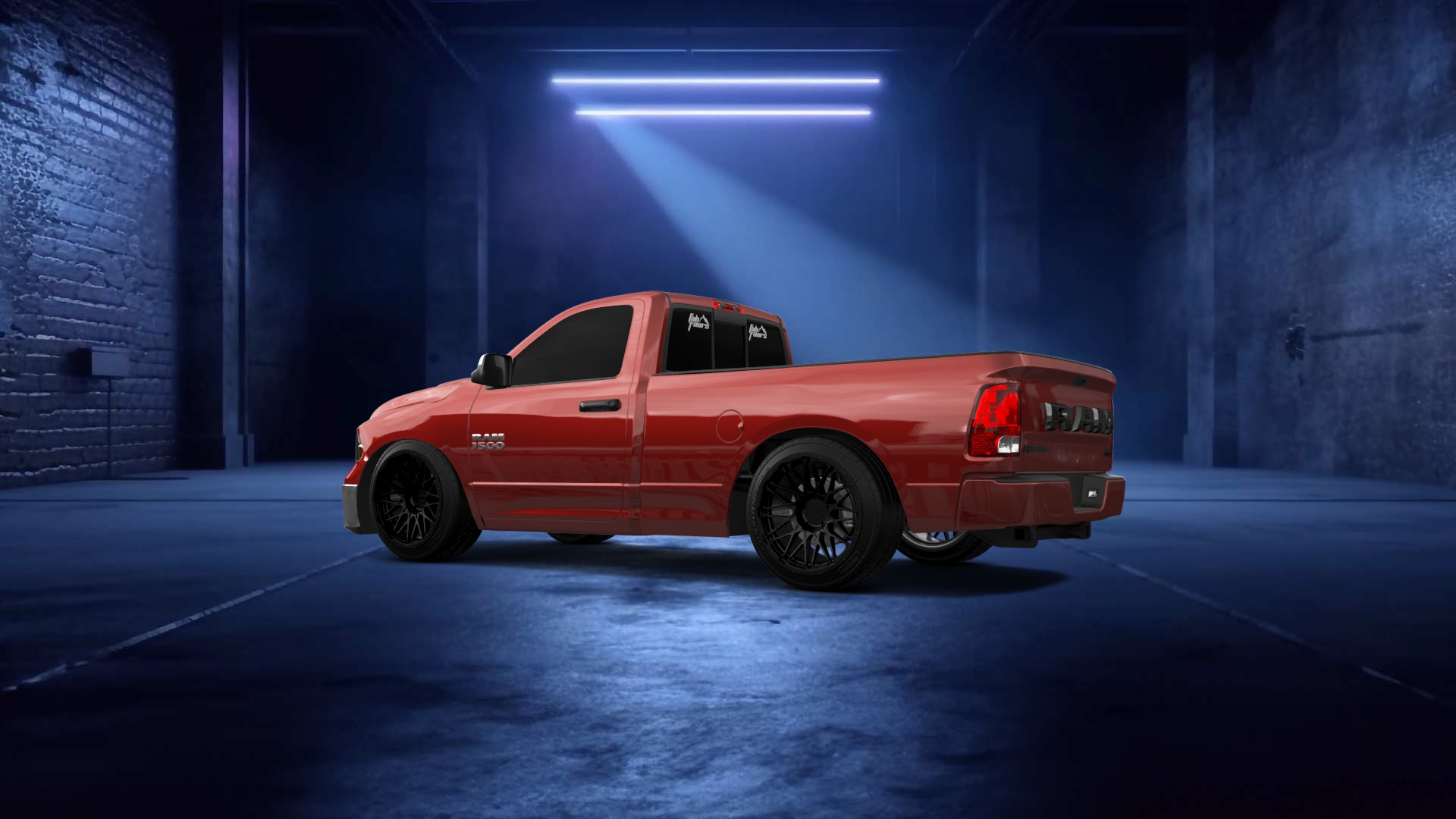 Dodge Ram 1500 6.4' box Regular Cab 2 Door pickup truck 2009 tuning