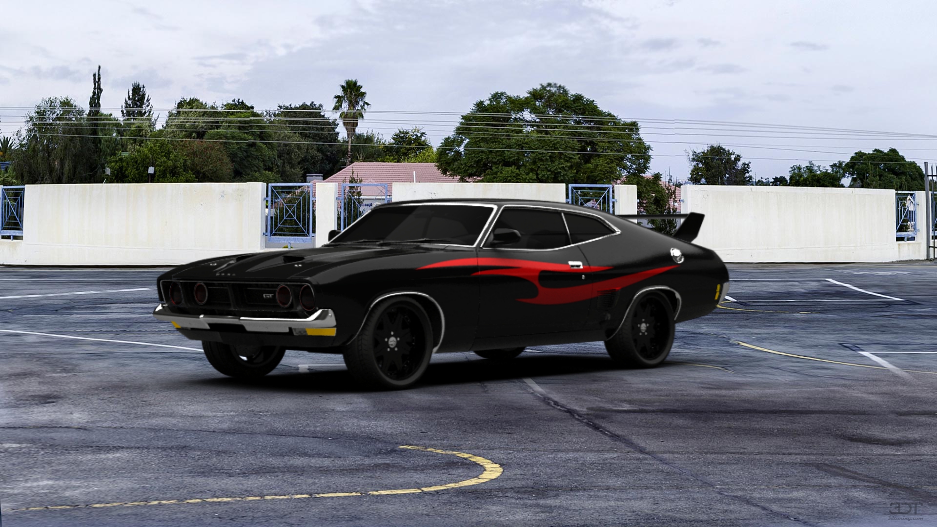 Ford XB Falcon GT Coupe 1973 tuning