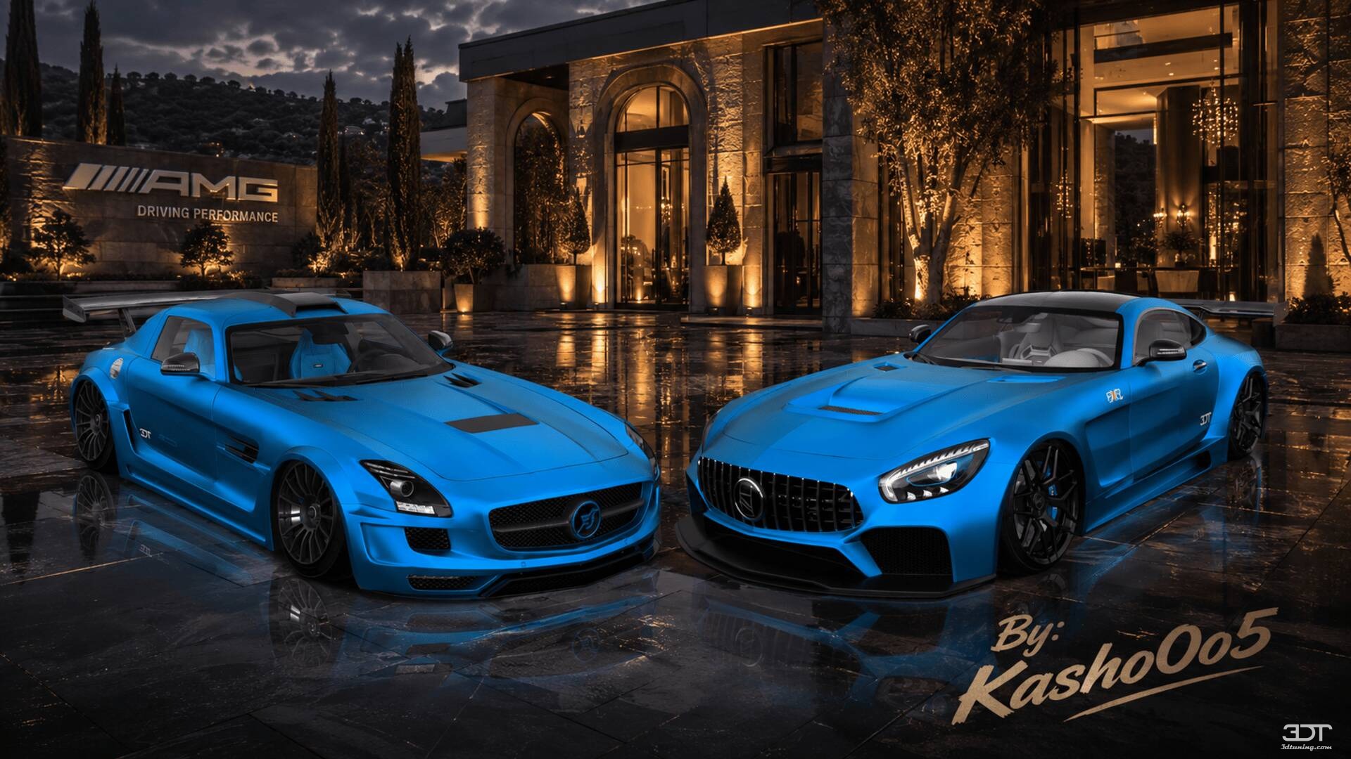 Tuning Mercedes AMG GT 2 door fastback coupe 2015