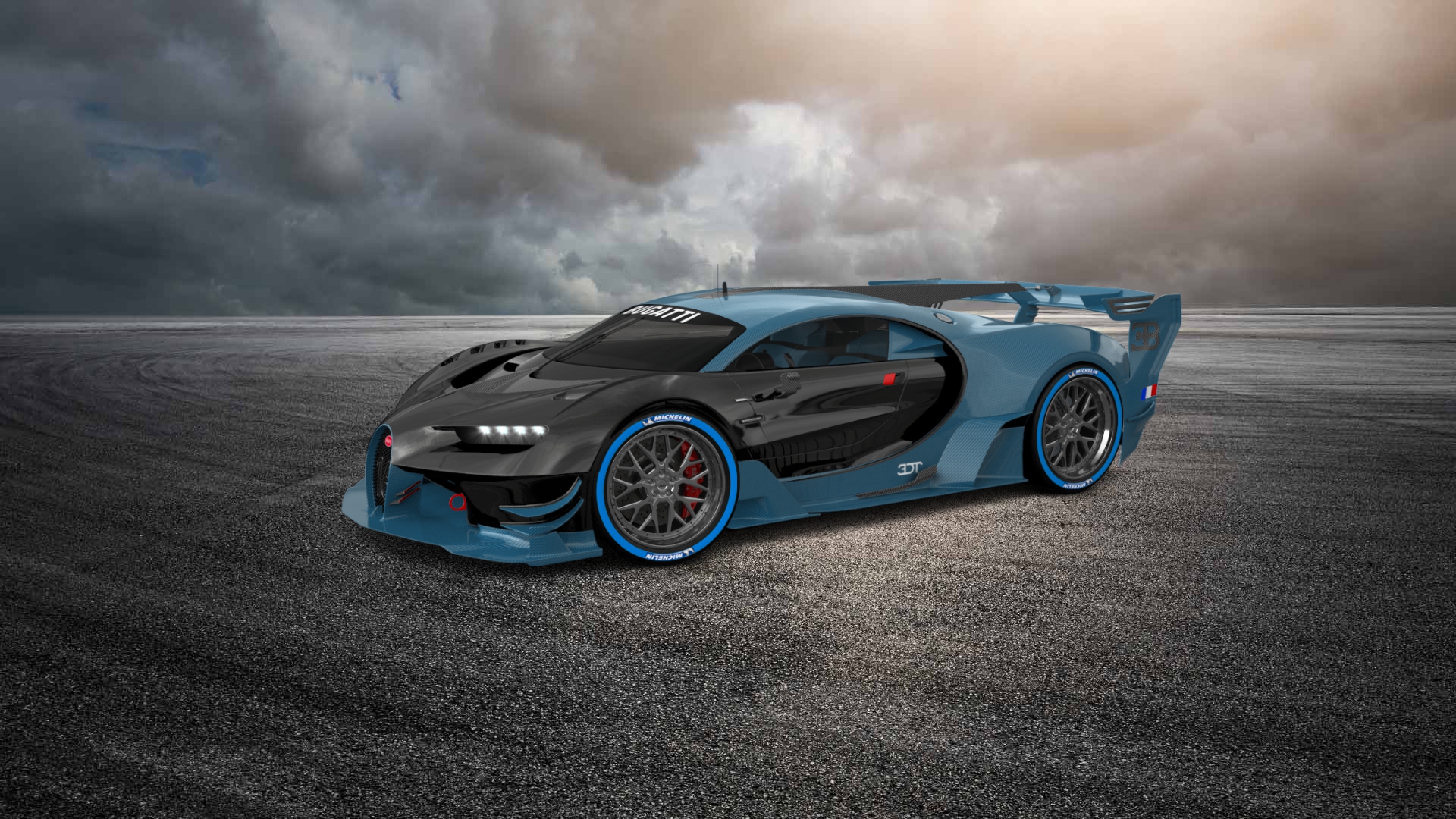 Bugatti Vision GT Supercar 2015 tuning