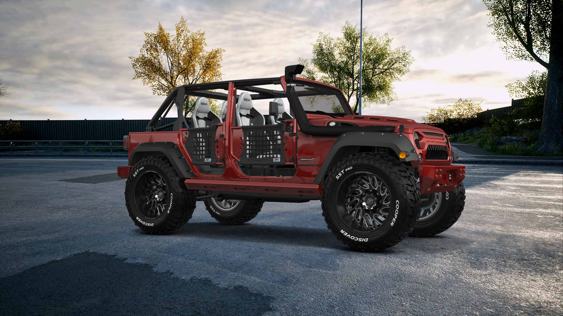 Jeep Wrangler Unlimited JK Rubicon Recon 4 Door SUV 2017 tuning