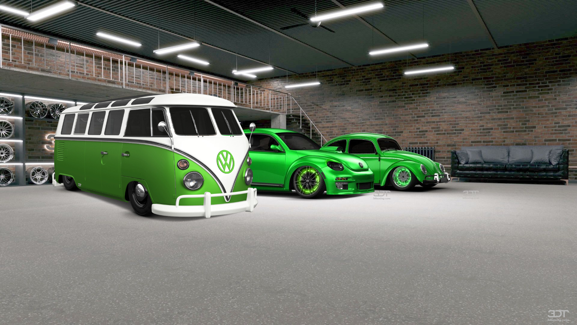 Tuning Volkswagen T1 Van 1950