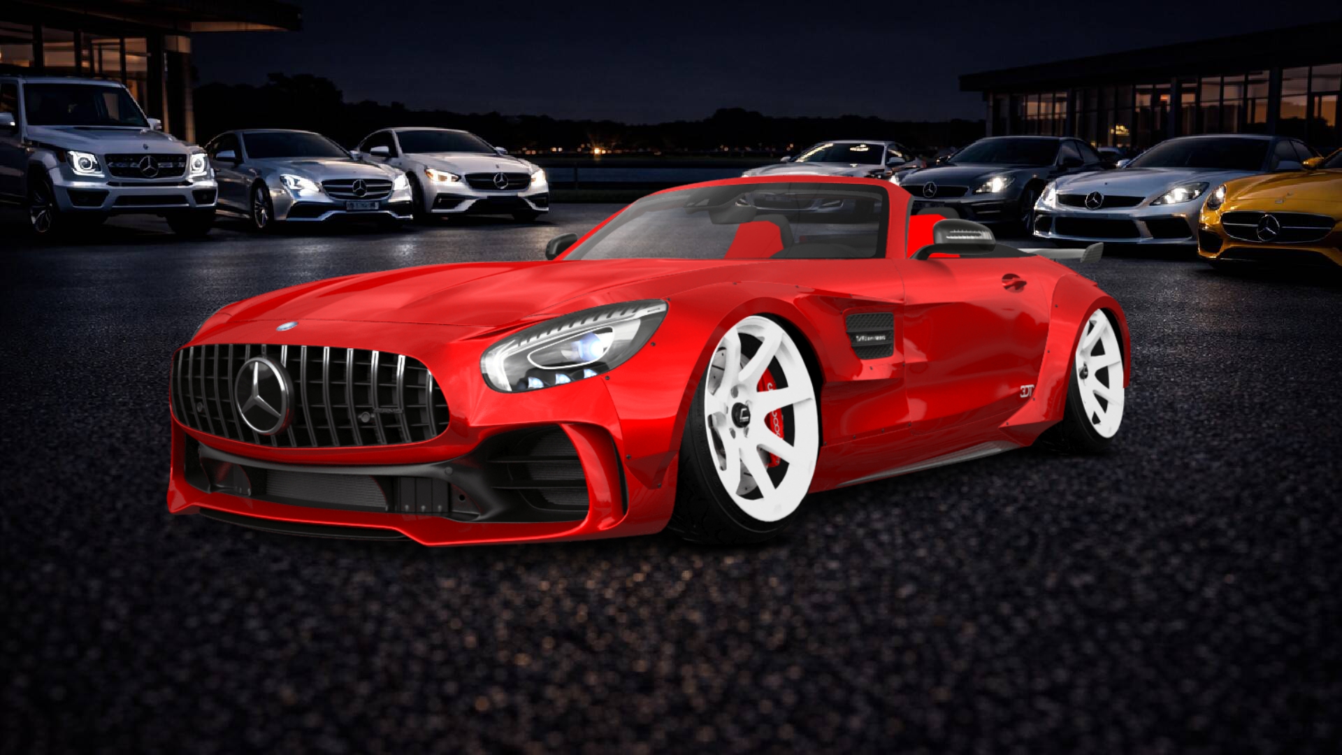 Mercedes AMG GT 2 Door Convertible 2016