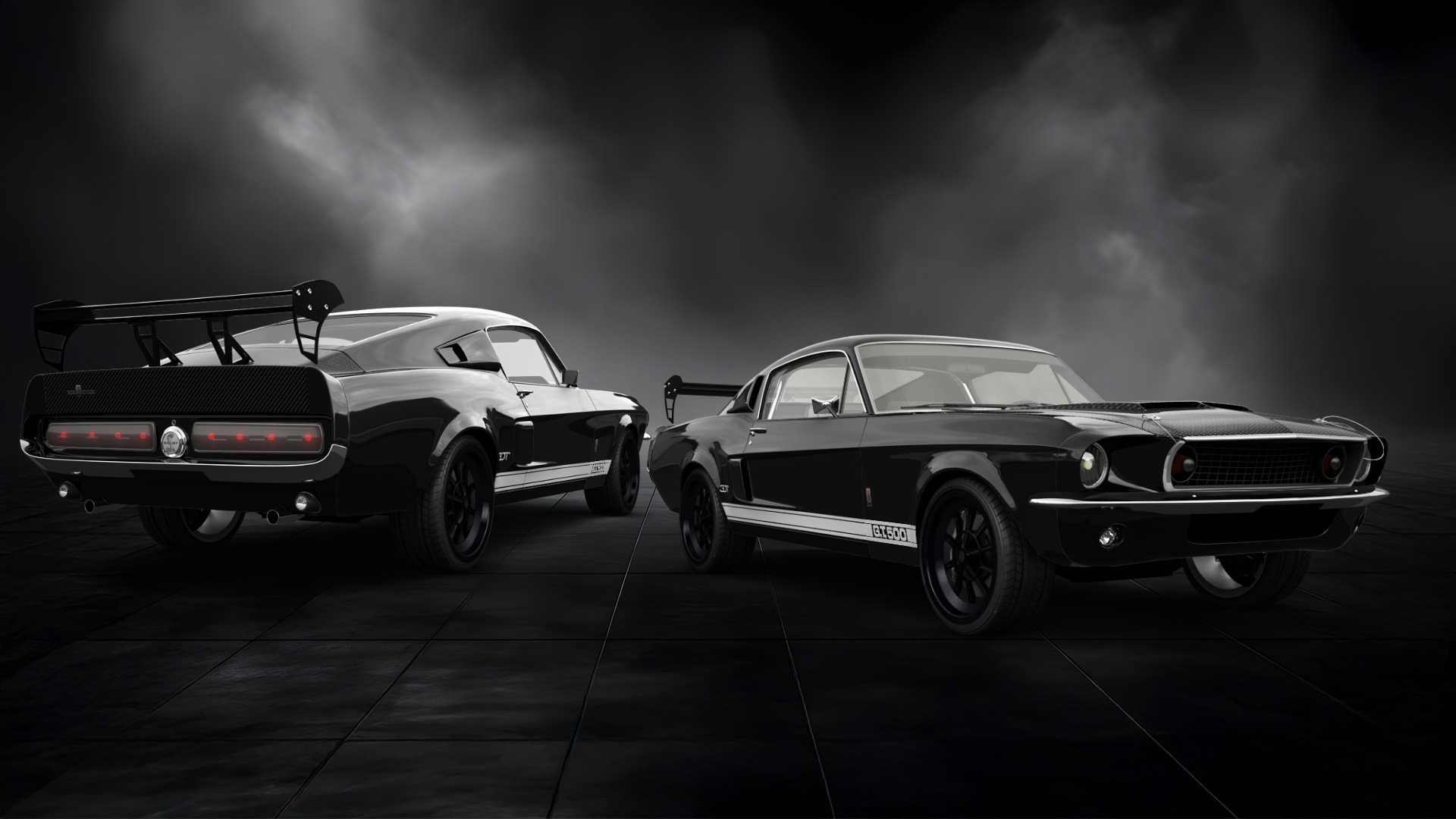 Mustang GT500 2 Door Coupe 1968 tuning