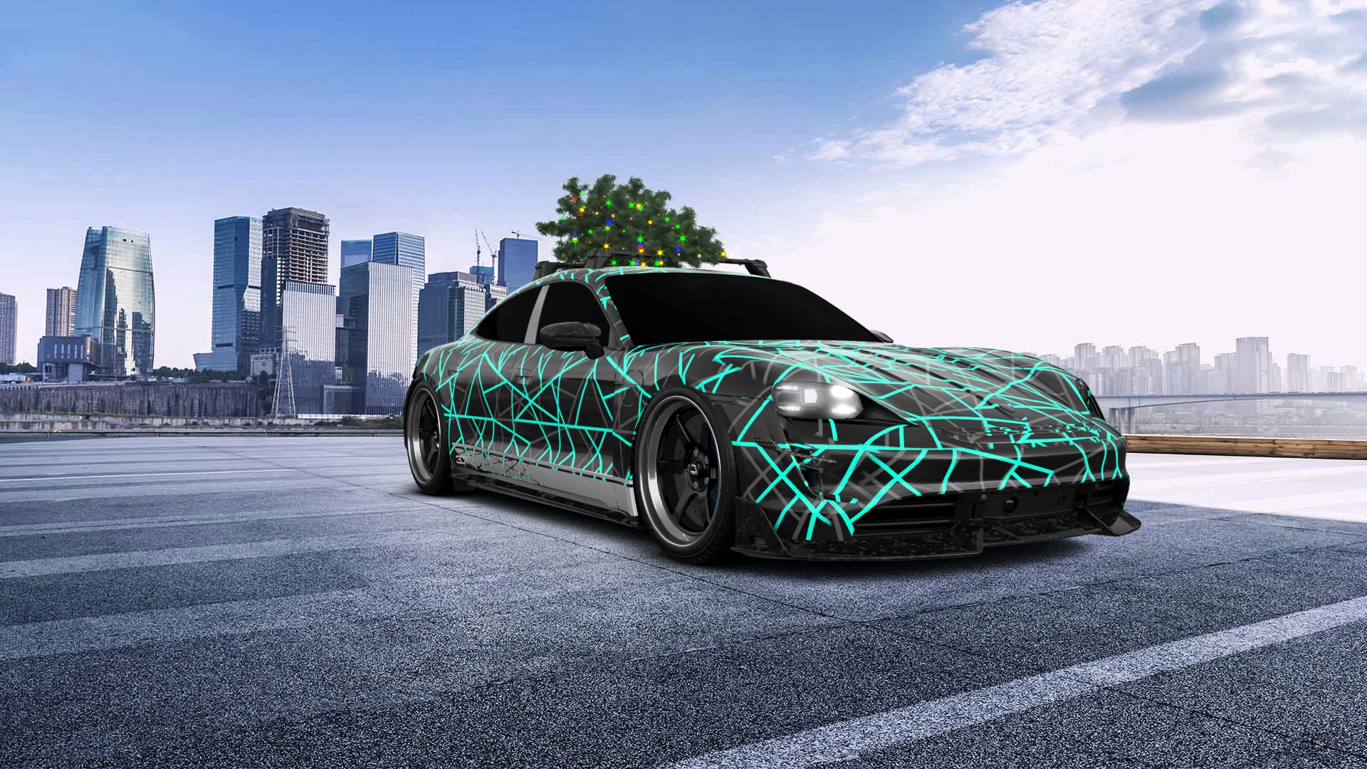 Porsche Taycan 4 Door Saloon 2019 tuning
