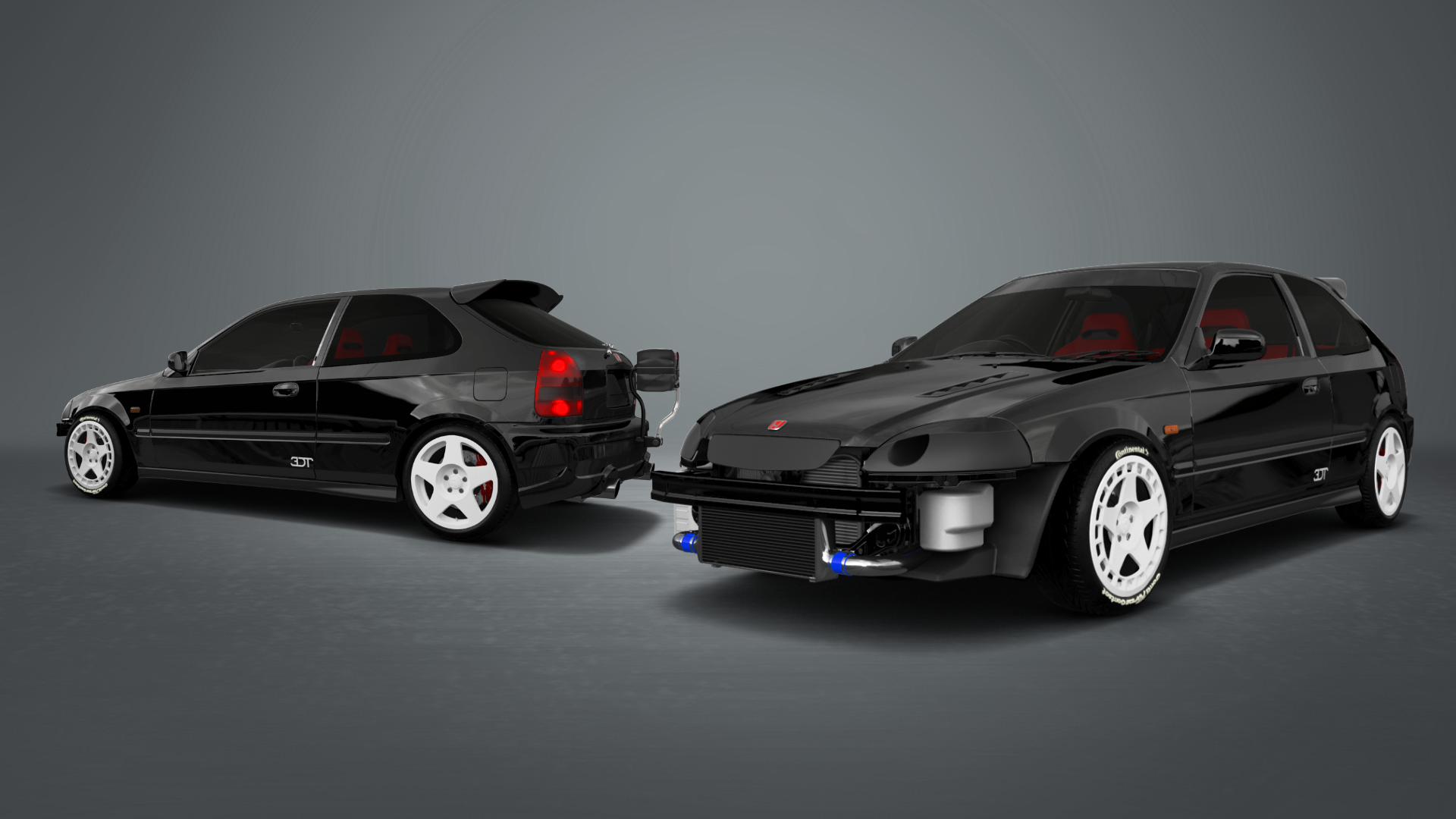 Honda Civic 3 Door Hatchback 1997 tuning