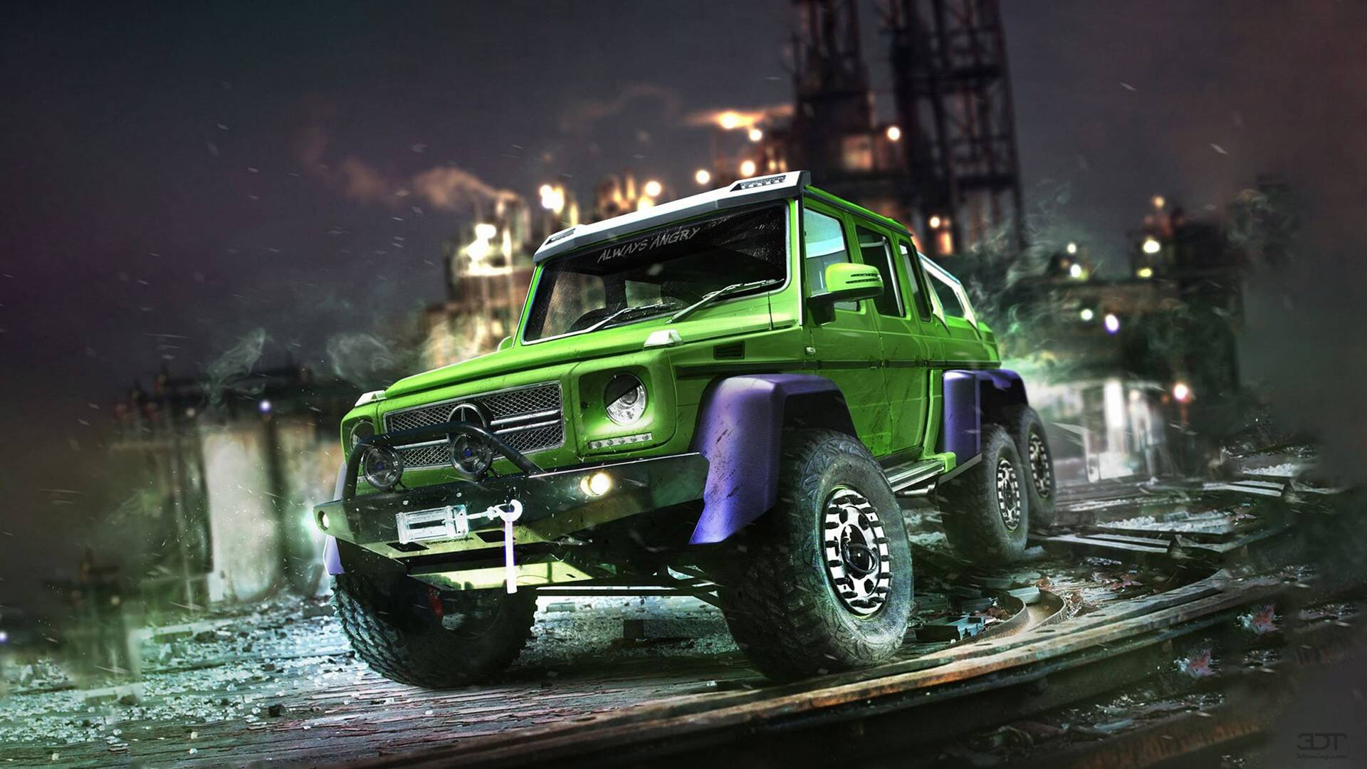 Mercedes G 63 AMG 6x6 4 Door pickup truck 2013