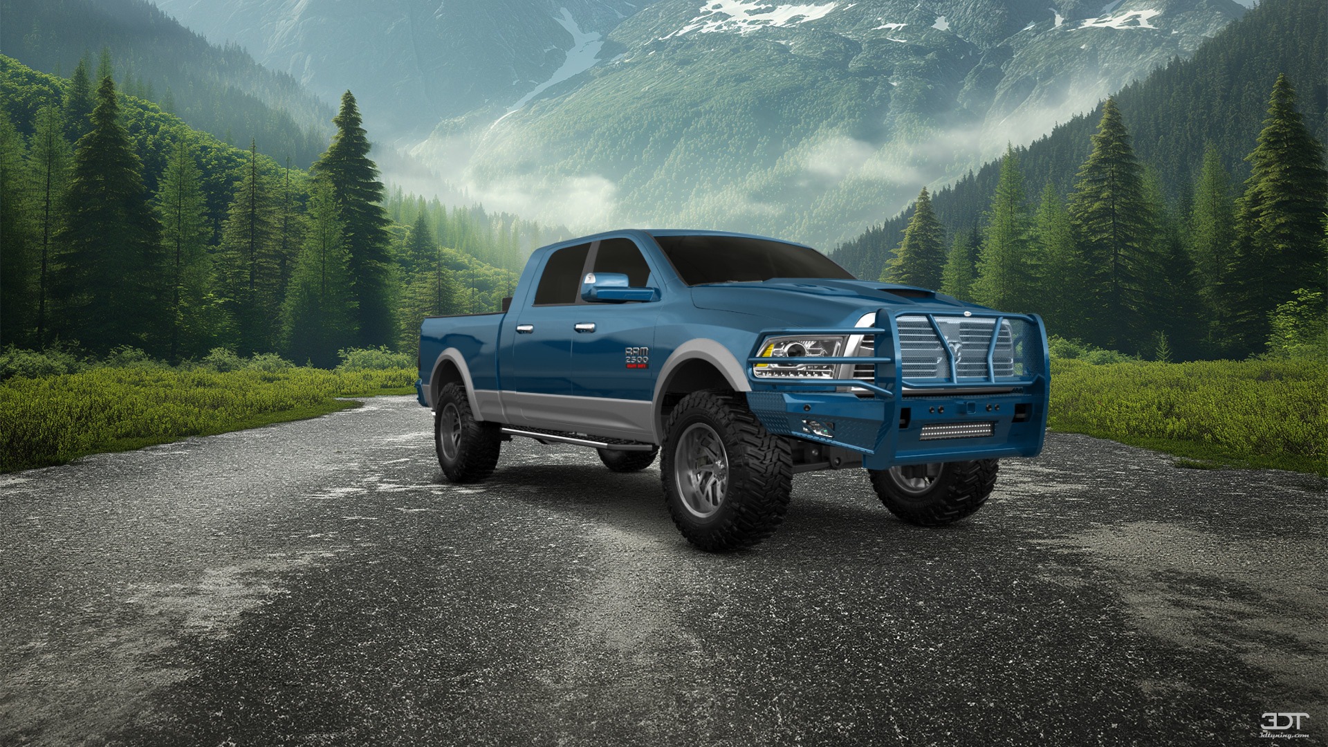 Dodge Ram 2500 Mega Cab 6.4 ft box 4 Door pickup truck 2010