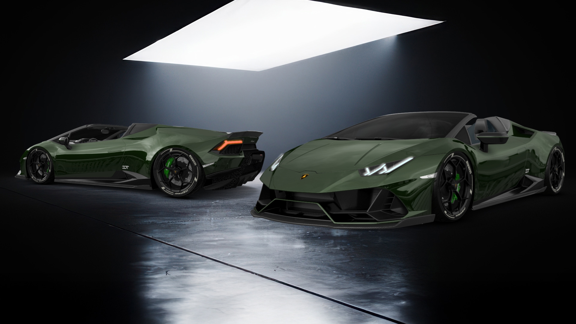 Lamborghini Huracan Spyder 2 Door Convertible 2016 tuning